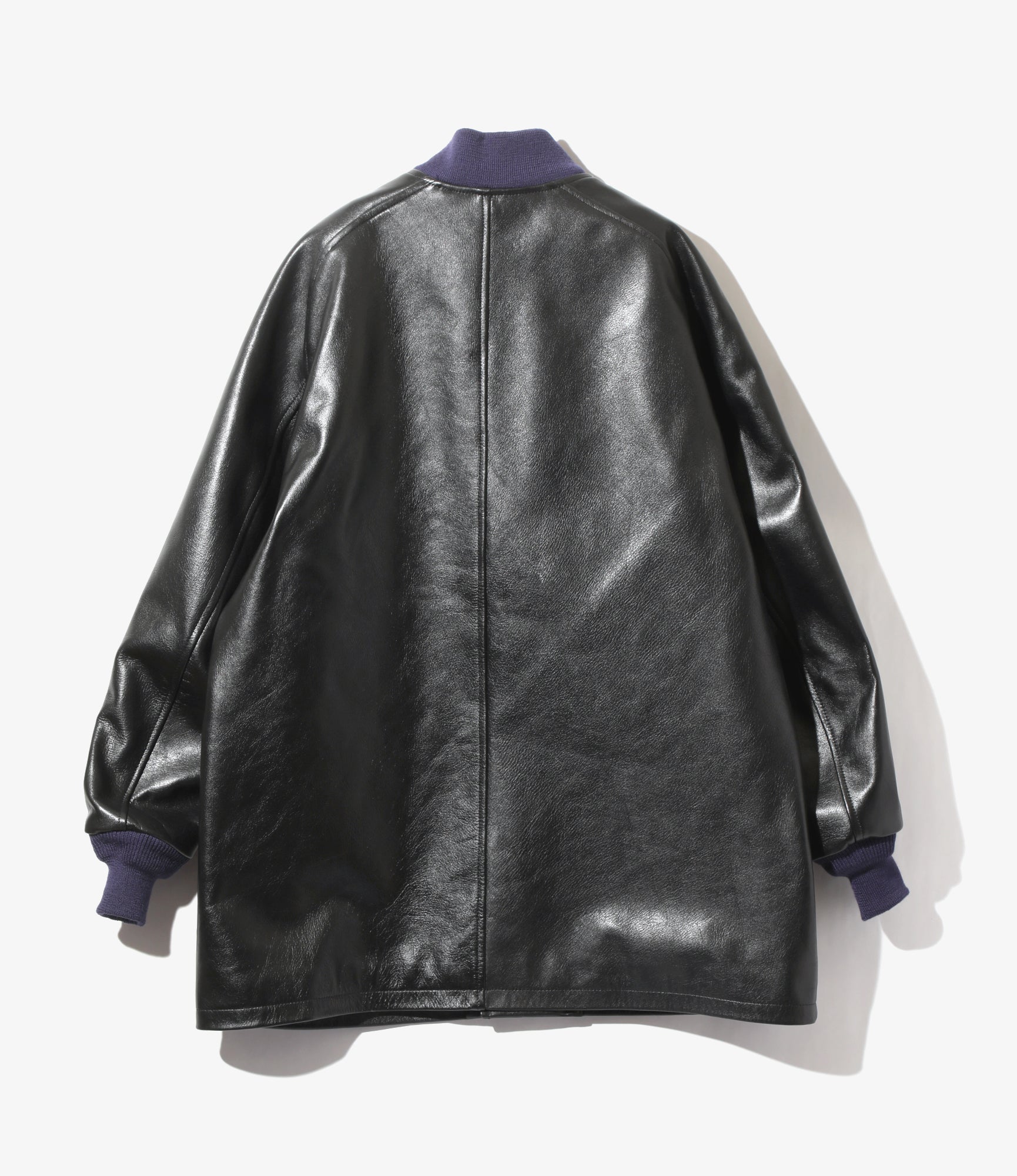 Sur Coat - Black - Cowhide Lthr.