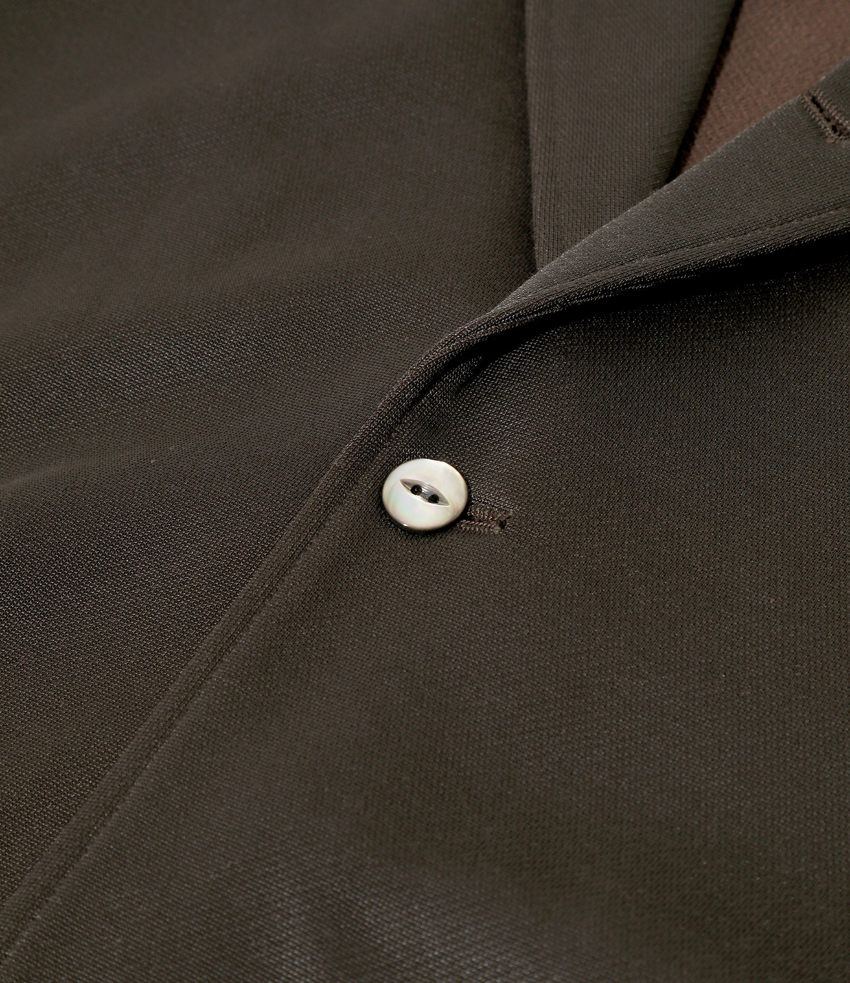 Easy Jacket - Dk. Brown - Bright Jersey