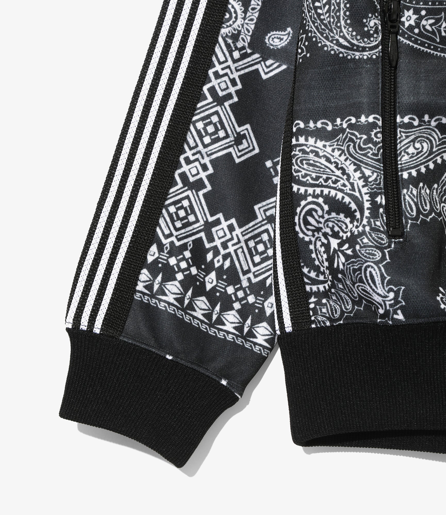 Needles x MIYAGIHEDTAKA - Track Jacket - Black - Bandana Print