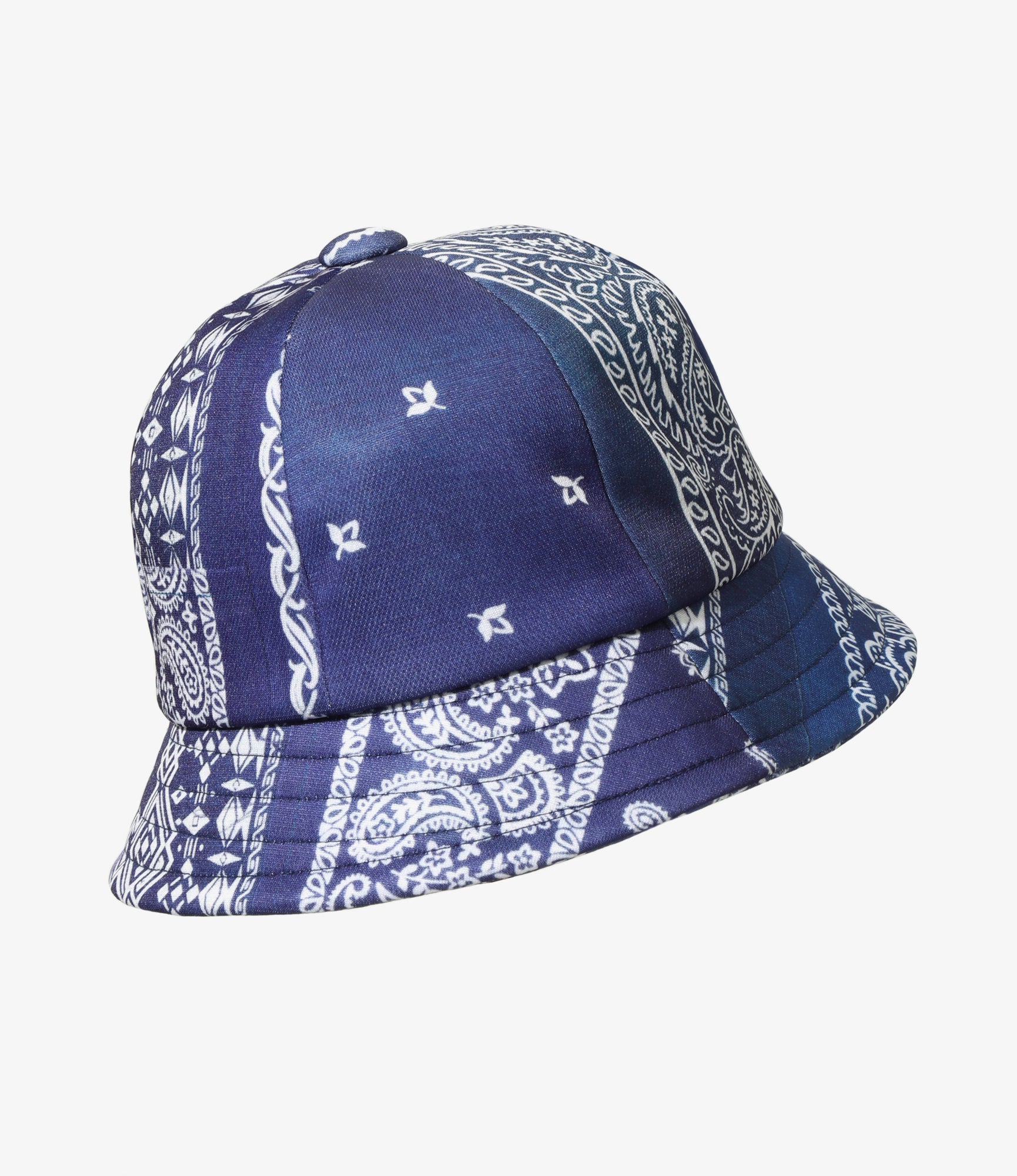 Needles x MIYAGIHIDETAKA - Bermuda Hat - Navy - Bandana Print