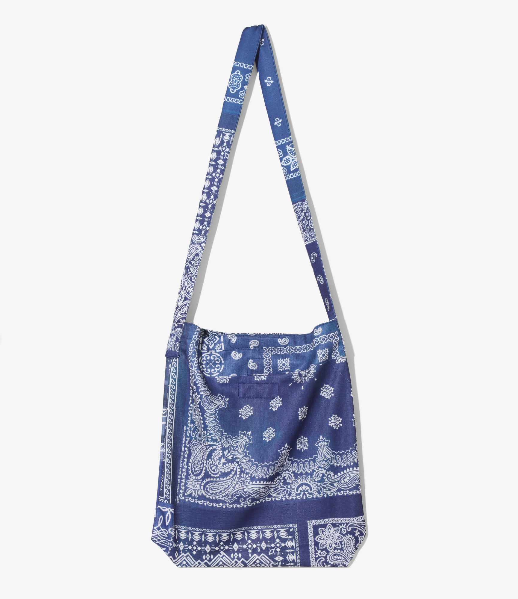 Needles x MIYAGIHIDETAKA - Book Bag - Navy - Bandana Print