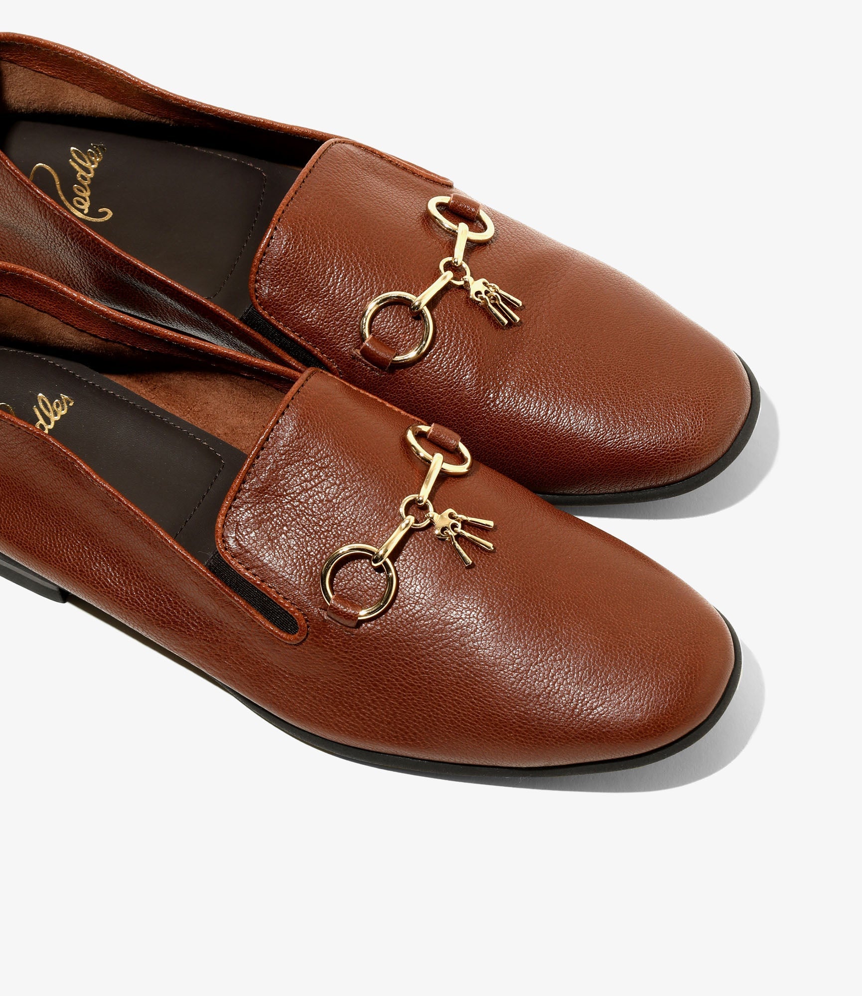 Tassel Bit Unlined Slip-on - Brown