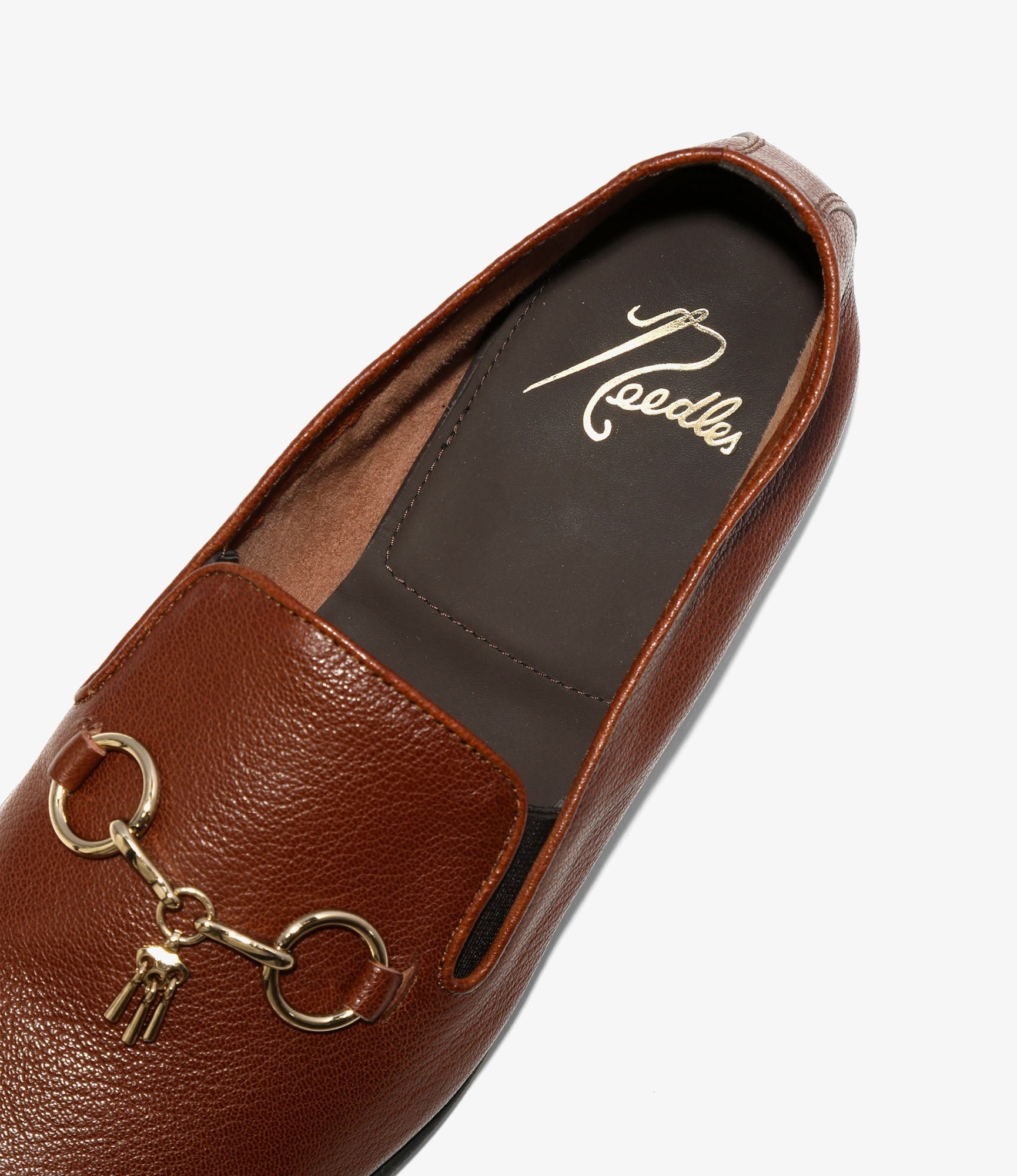 Tassel Bit Unlined Slip-on - Brown