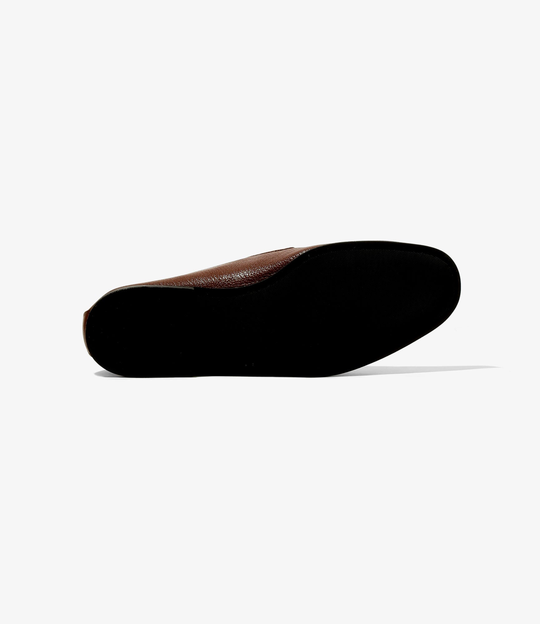Tassel Bit Unlined Slip-on - Brown