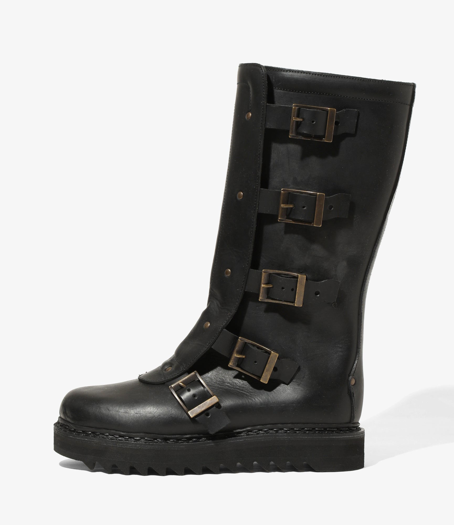 5 Straps Moto Boot