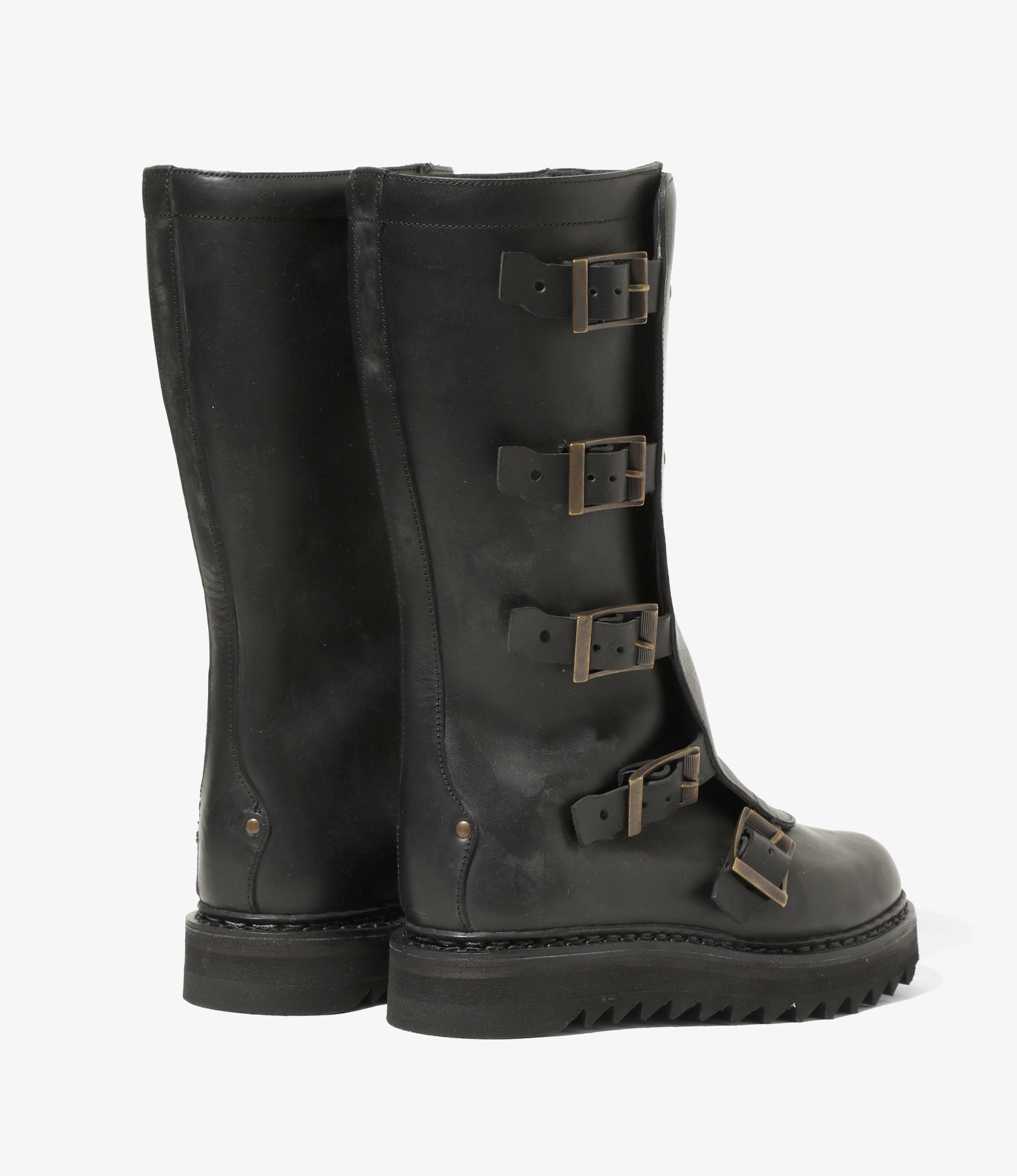 5 Straps Moto Boot