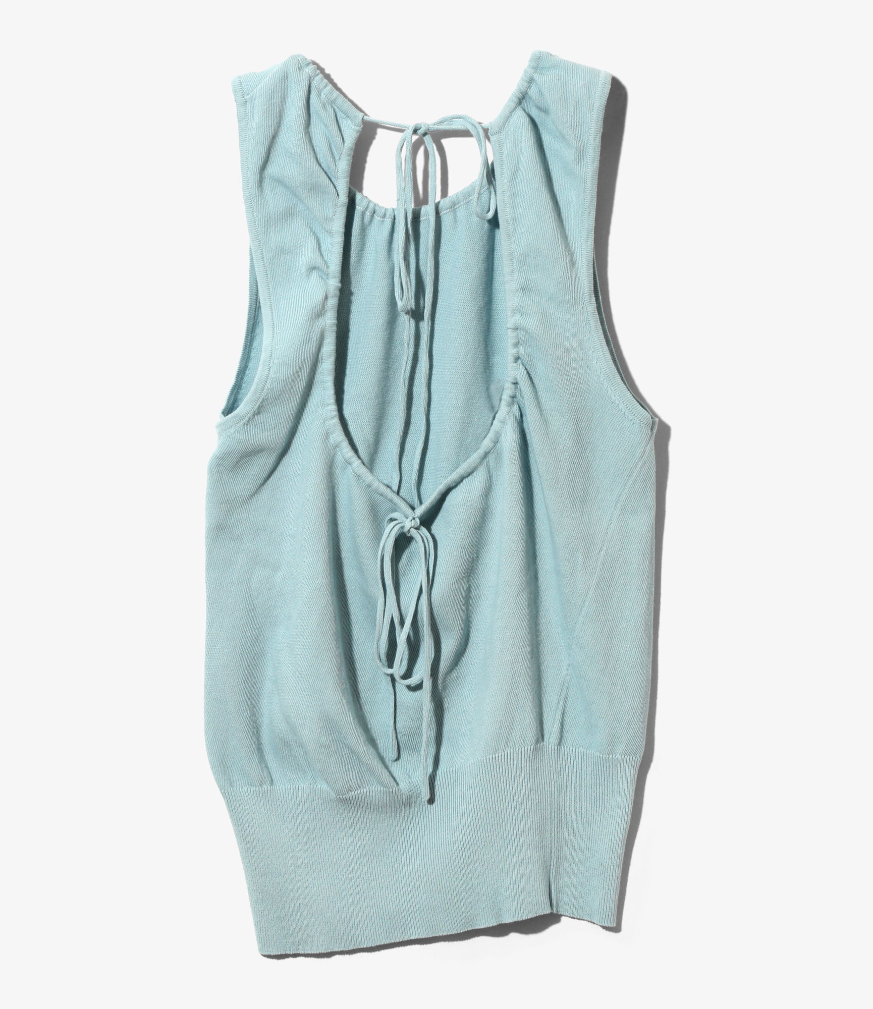 2Way Tank Top Sheer - Sax
