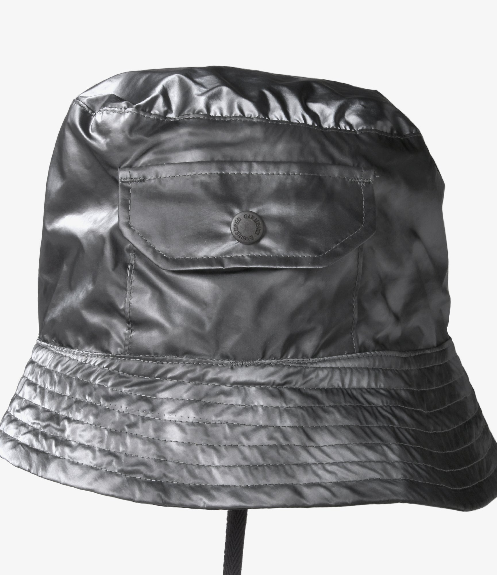 Explorer Hat - Silver Nylon Shadow Print