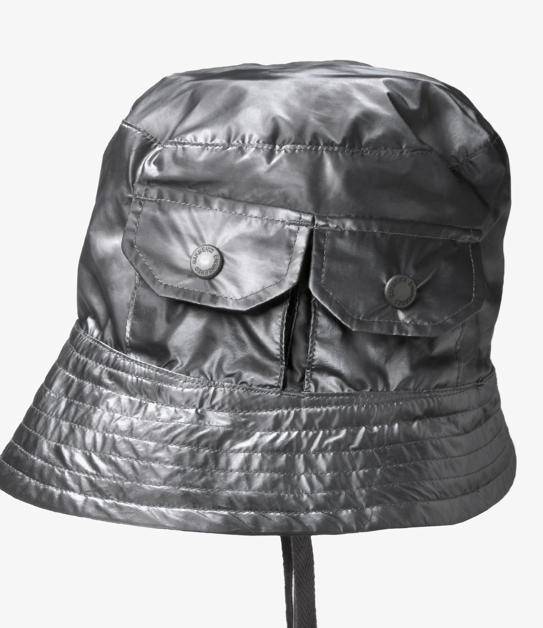 Explorer Hat - Silver Nylon Shadow Print