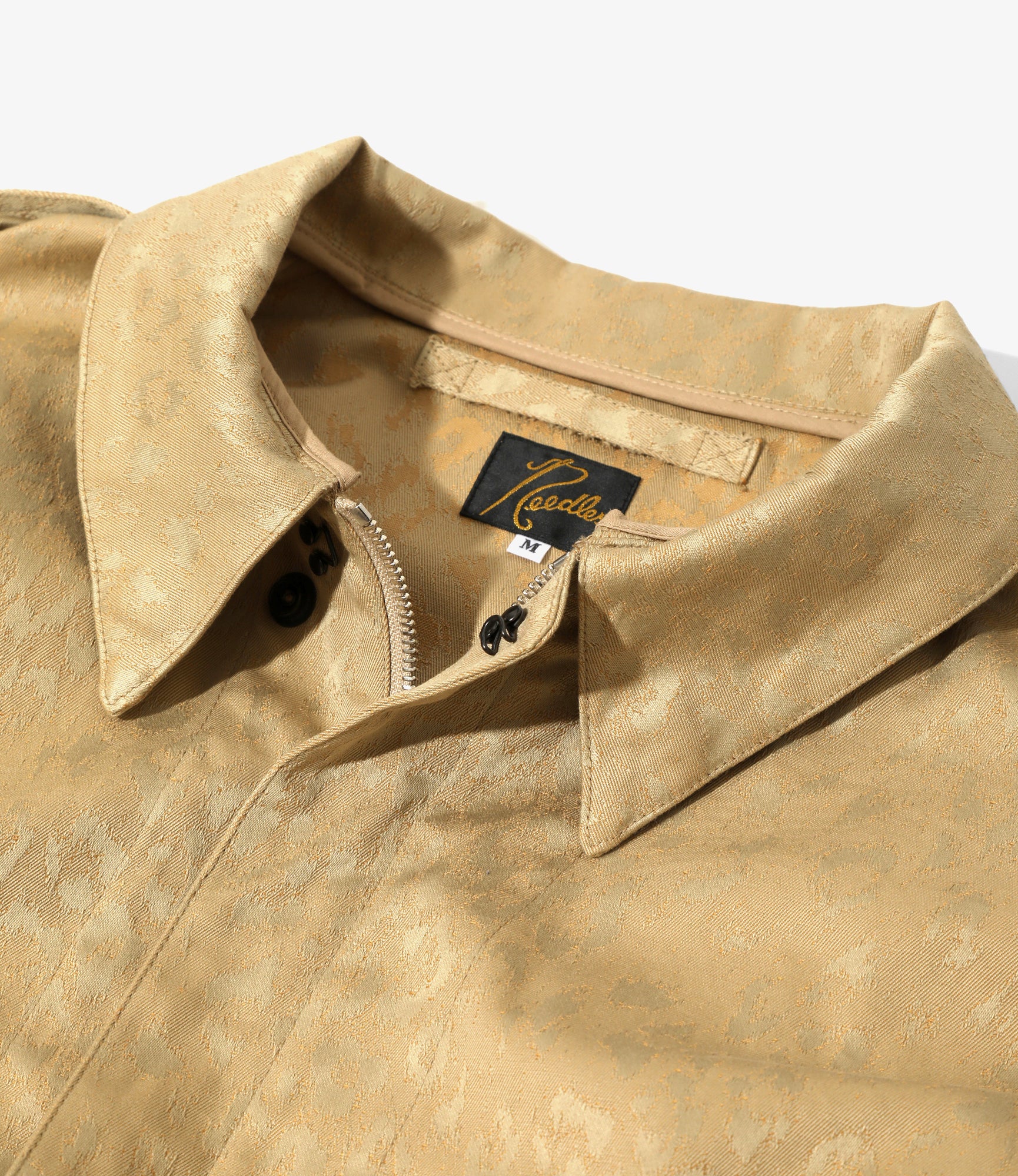 A-2 Jacket - Khaki - Cotton Leopard Jq