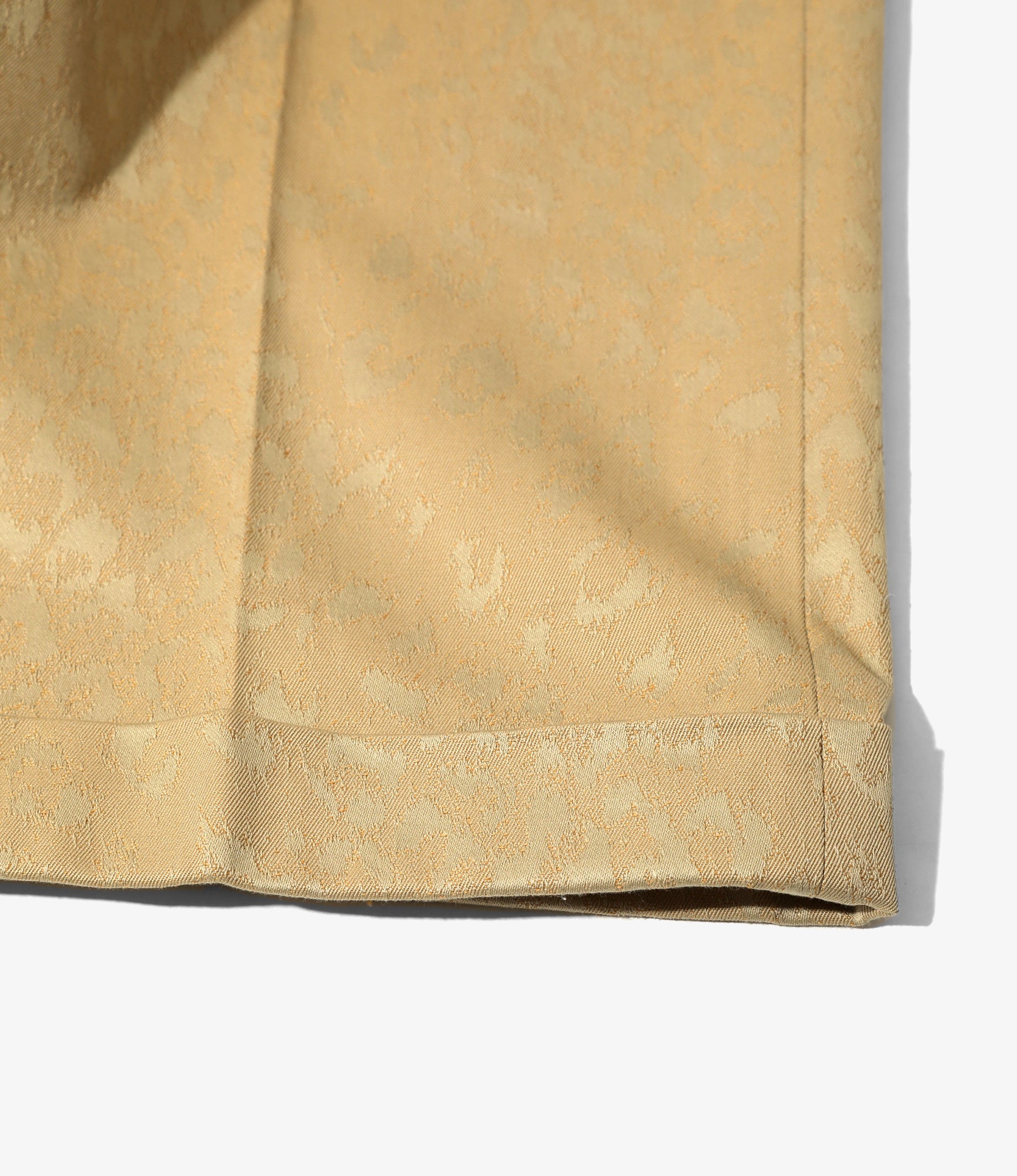 Tucked Trouser - Khaki - Cotton Leopard Jq