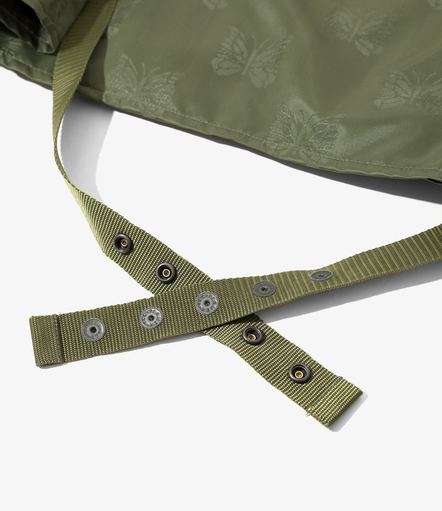 Radio Vest - Olive - Papillon Jacquard Sateen