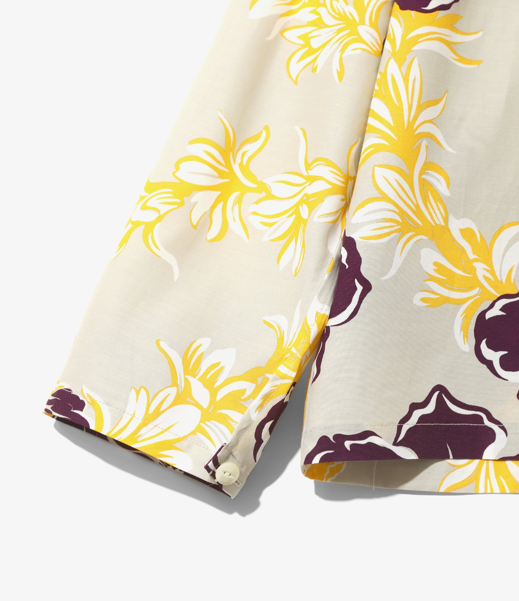 One Up Shirt - Ivory - C/R Printed Flower & Papillon