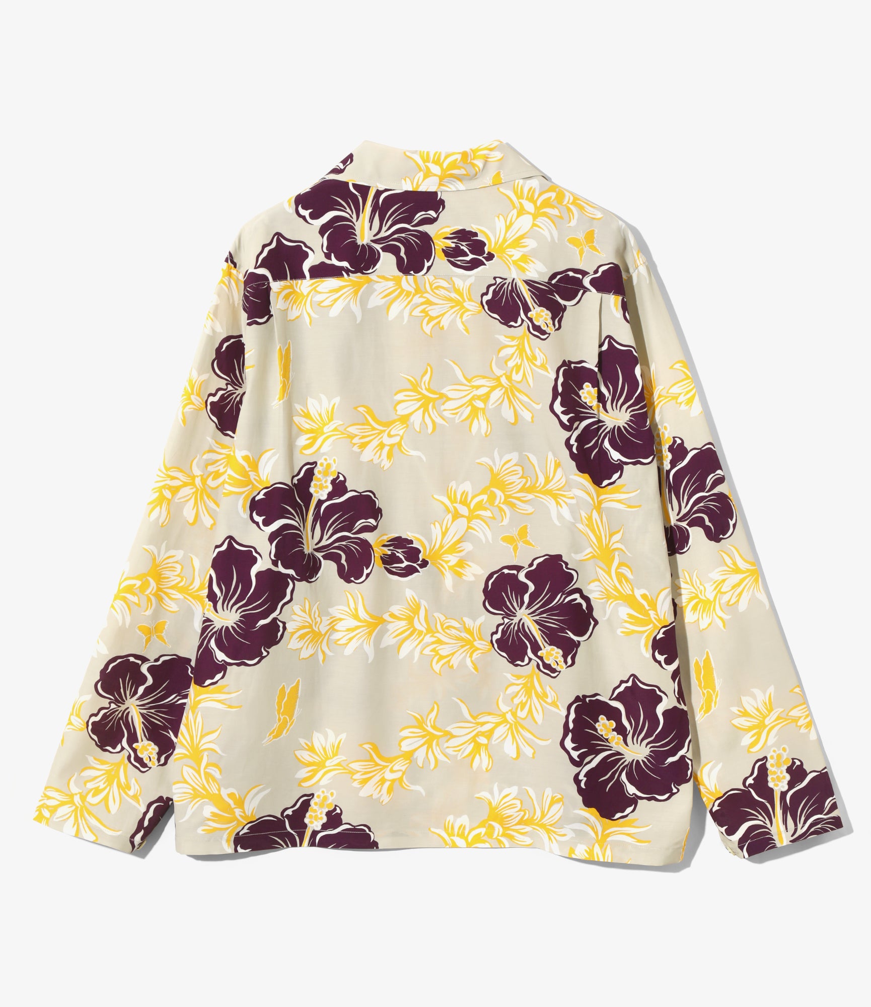 One Up Shirt - Ivory - C/R Printed Flower & Papillon