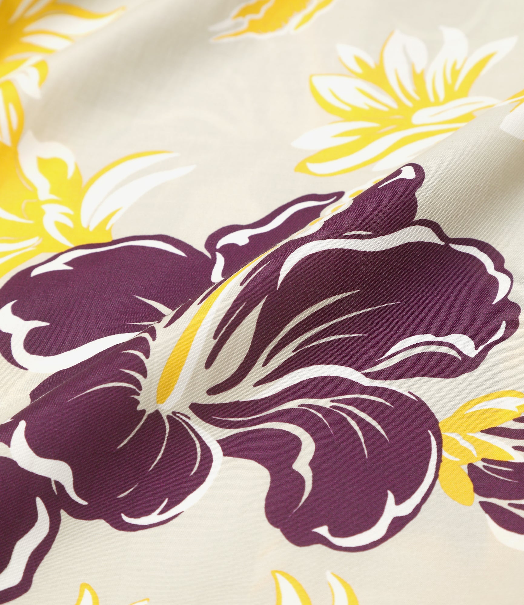 One Up Shirt - Ivory - C/R Printed Flower & Papillon