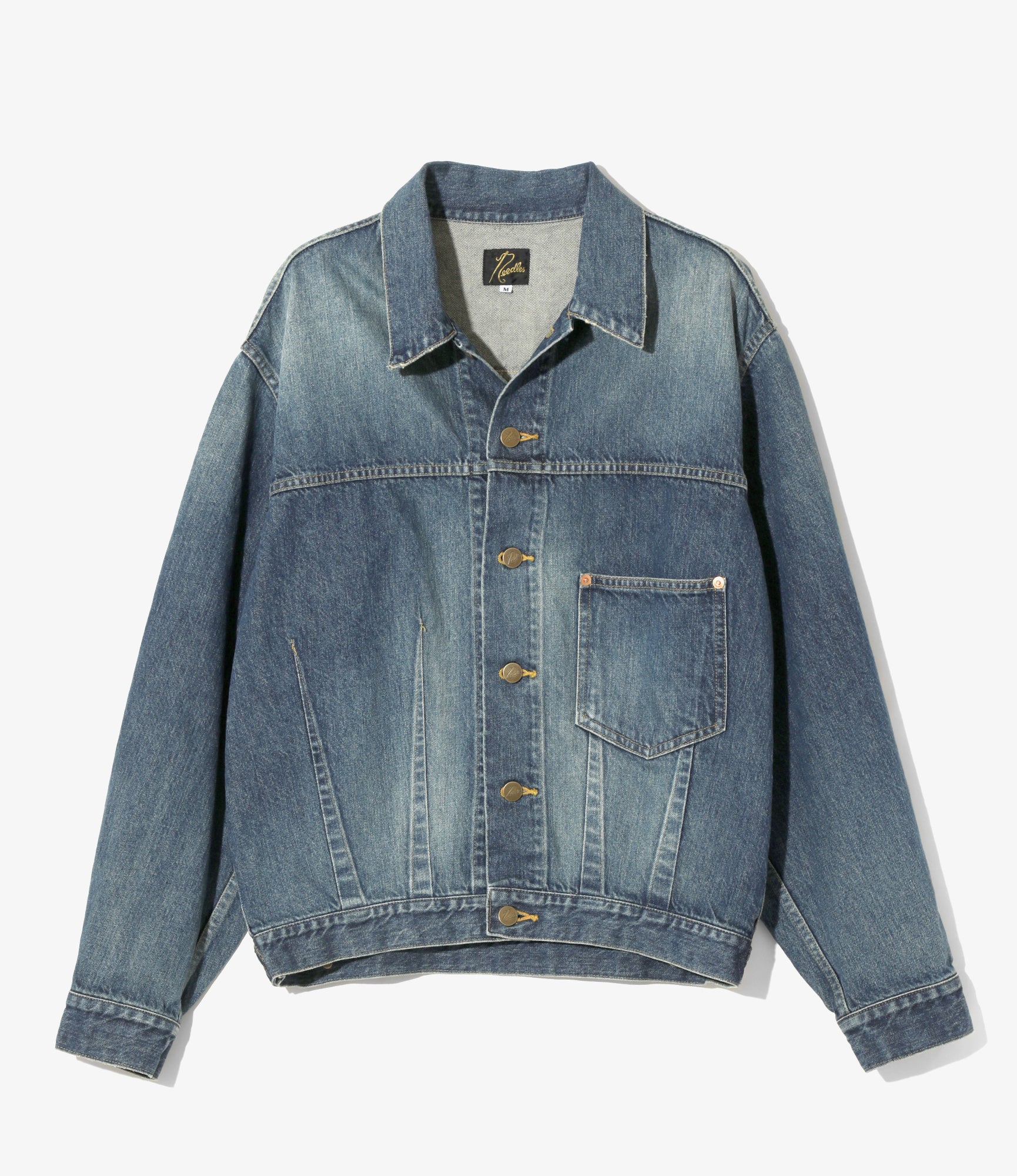 Darts Bottom Jean Jacket - 12oz Denim - Indigo