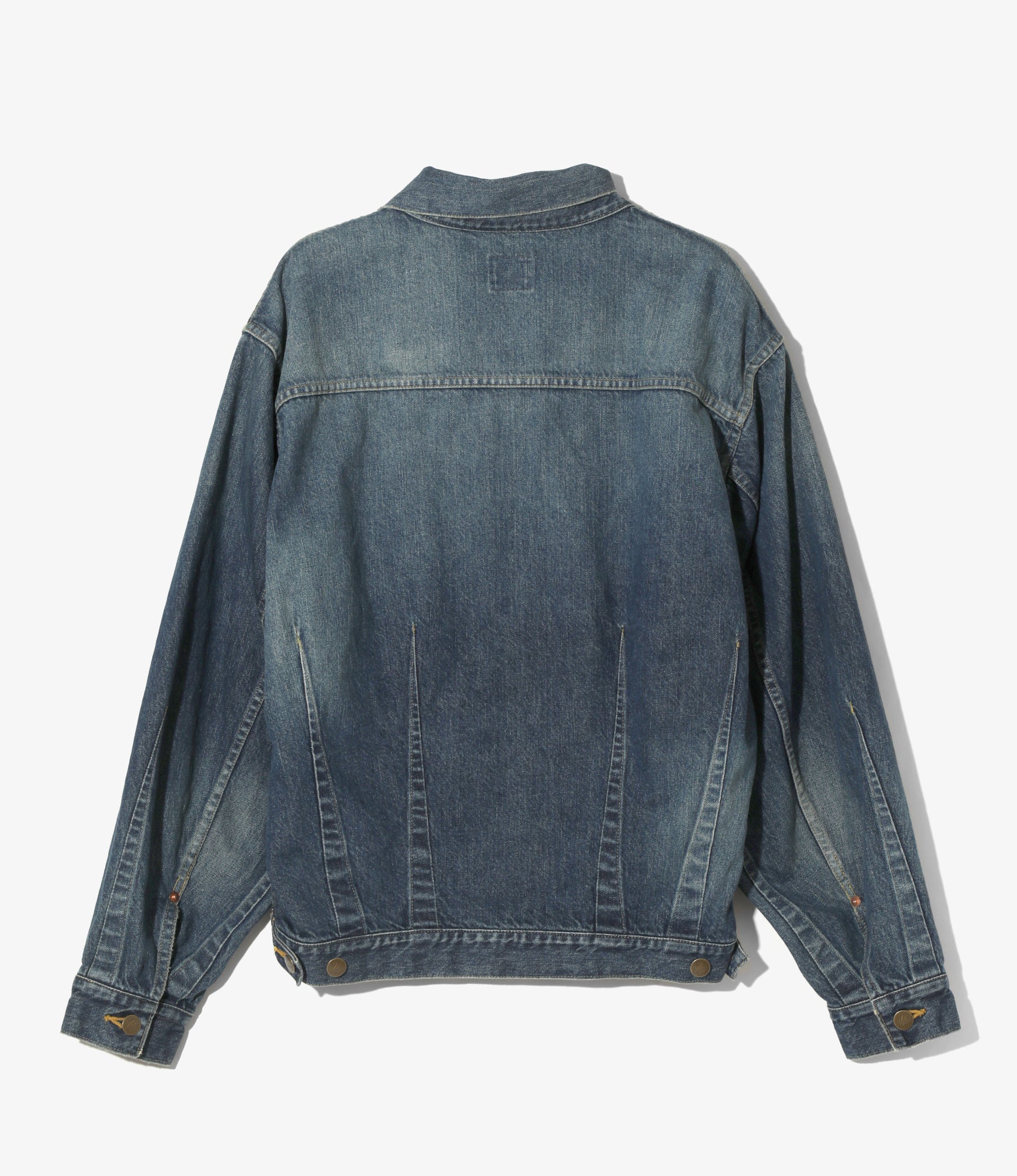 Darts Bottom Jean Jacket - 12oz Denim - Indigo
