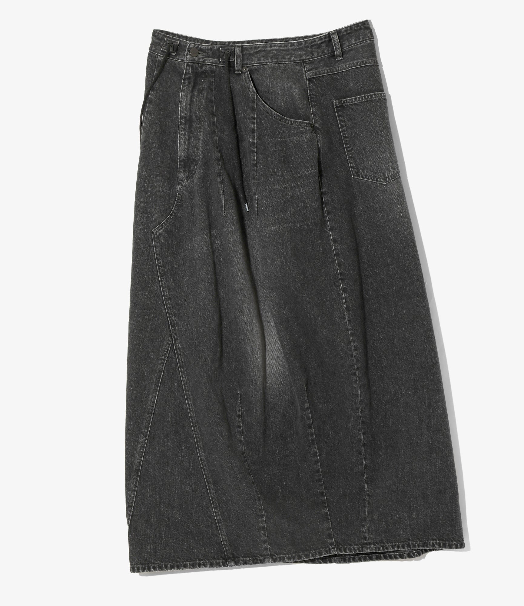 Women's H.D. Jean Skirt - Black - 12oz Denim