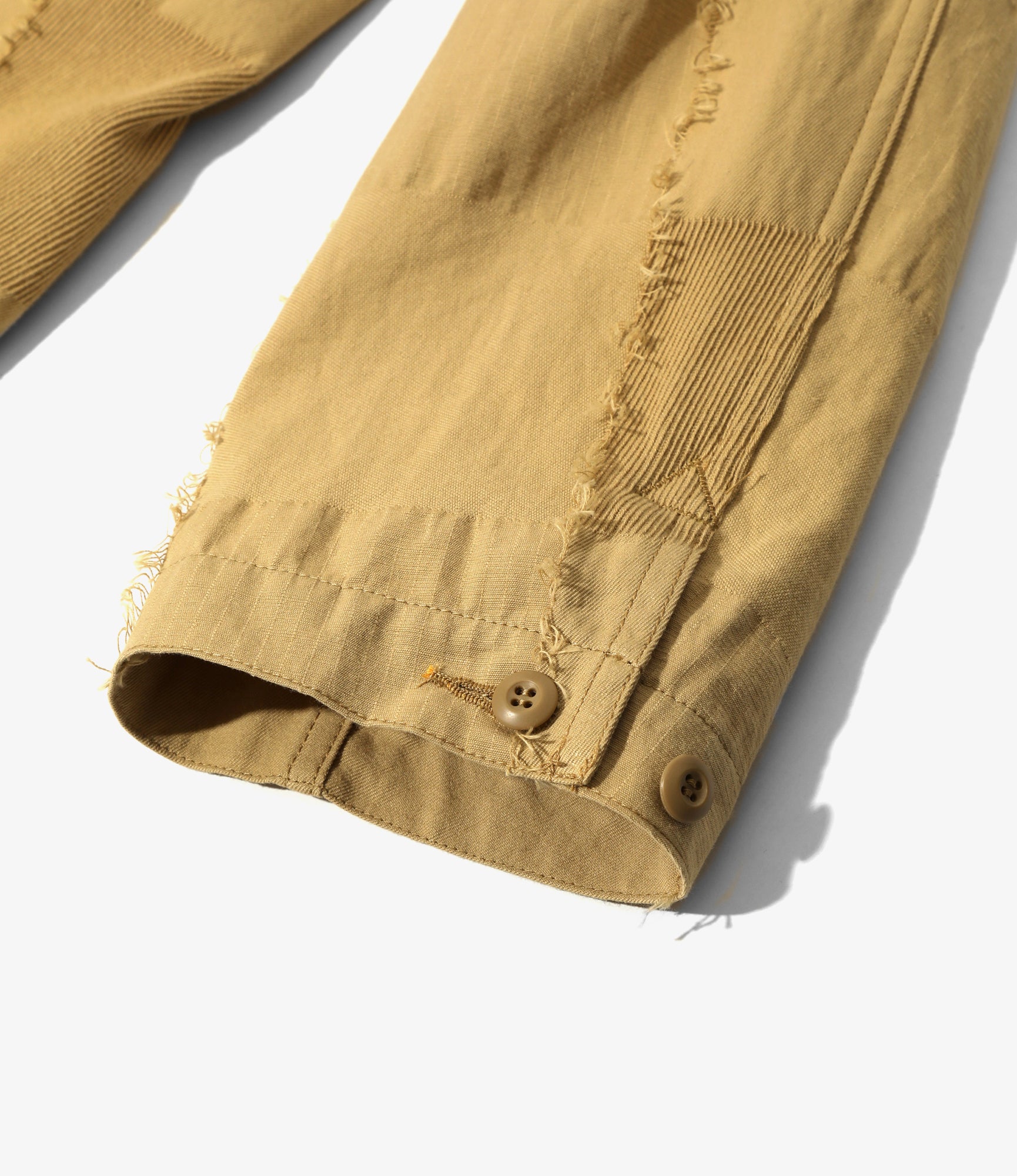 D.N. Coverall - Khaki - Ripstop Cut Jacquard