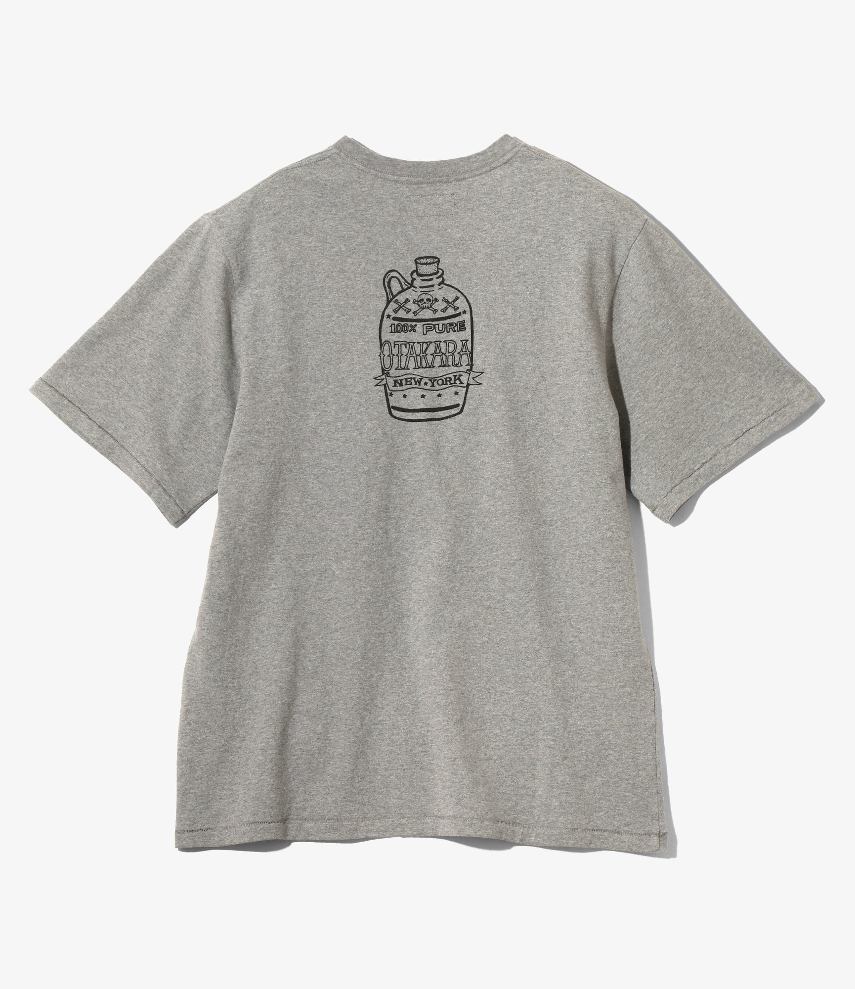 Printed Tee - H. Grey - Deadman