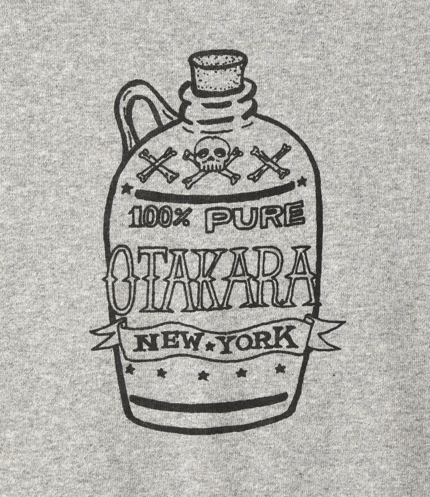 Printed Tee - H. Grey - Deadman