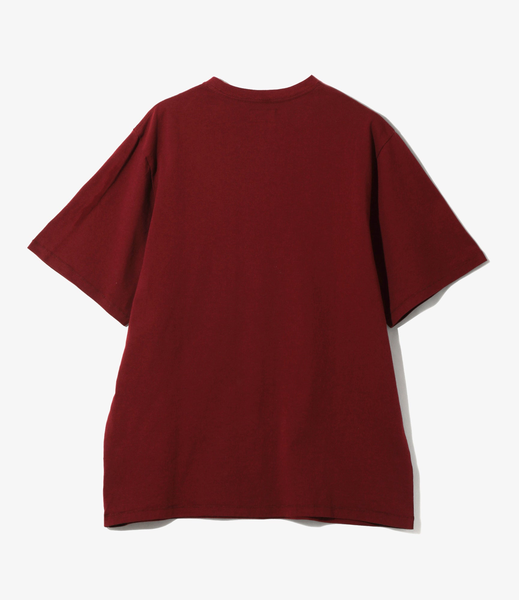 Embroidered Tee - Burgandy - Camp