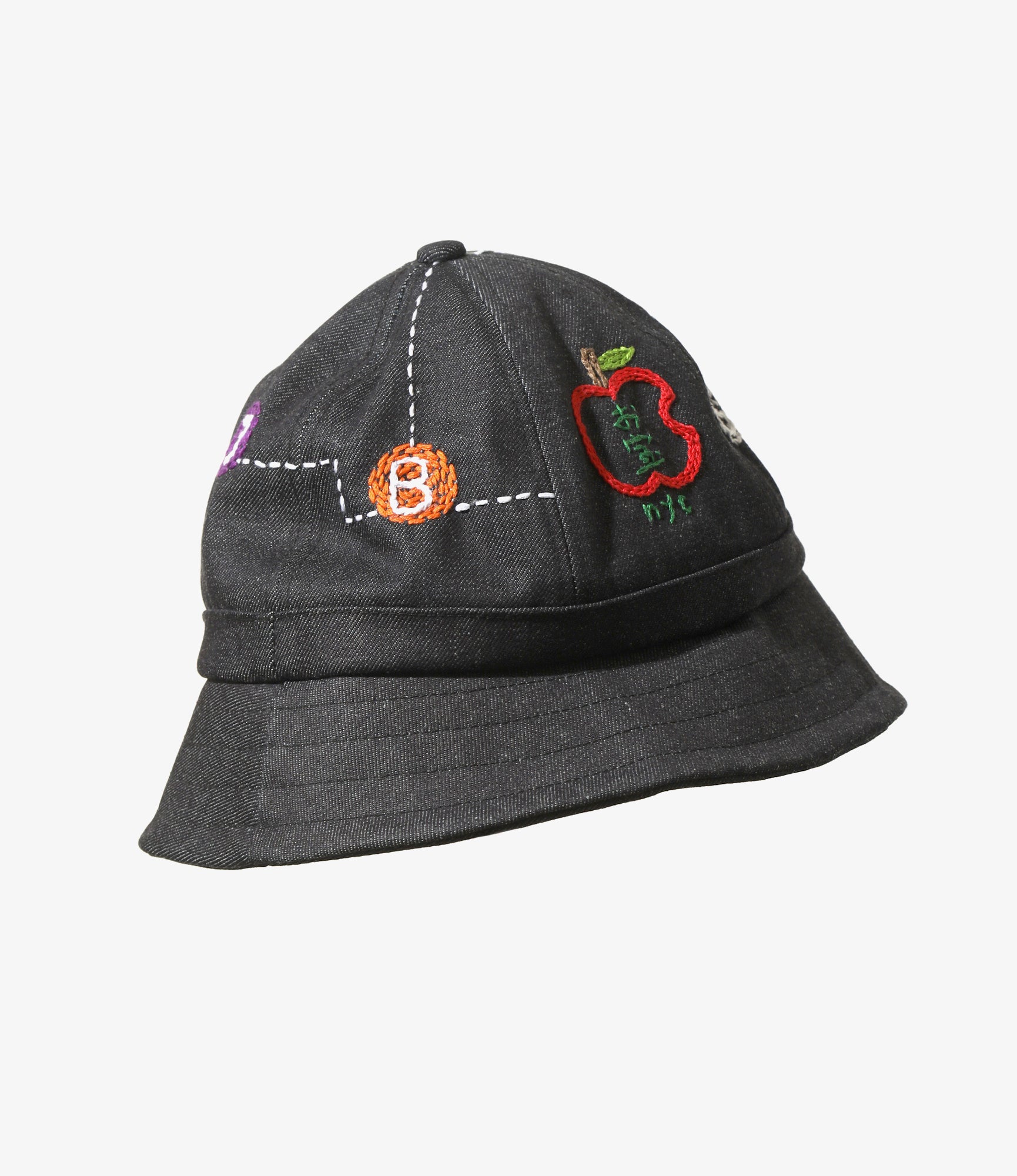 Embroidered Hat - Indigo - Big Apple Metro