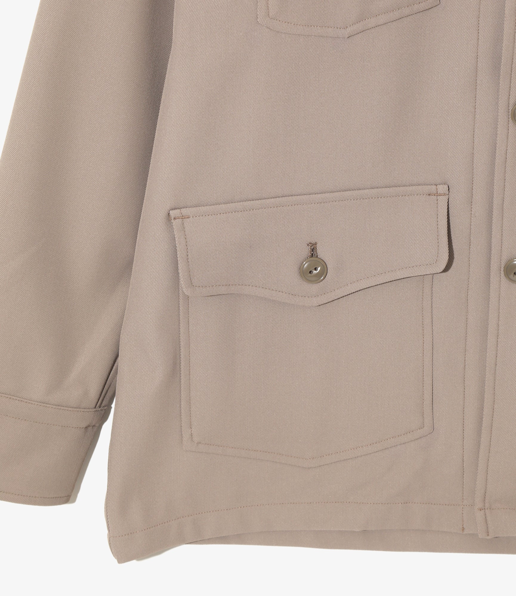 Utility Shirt - Taupe - Cavalry Twill