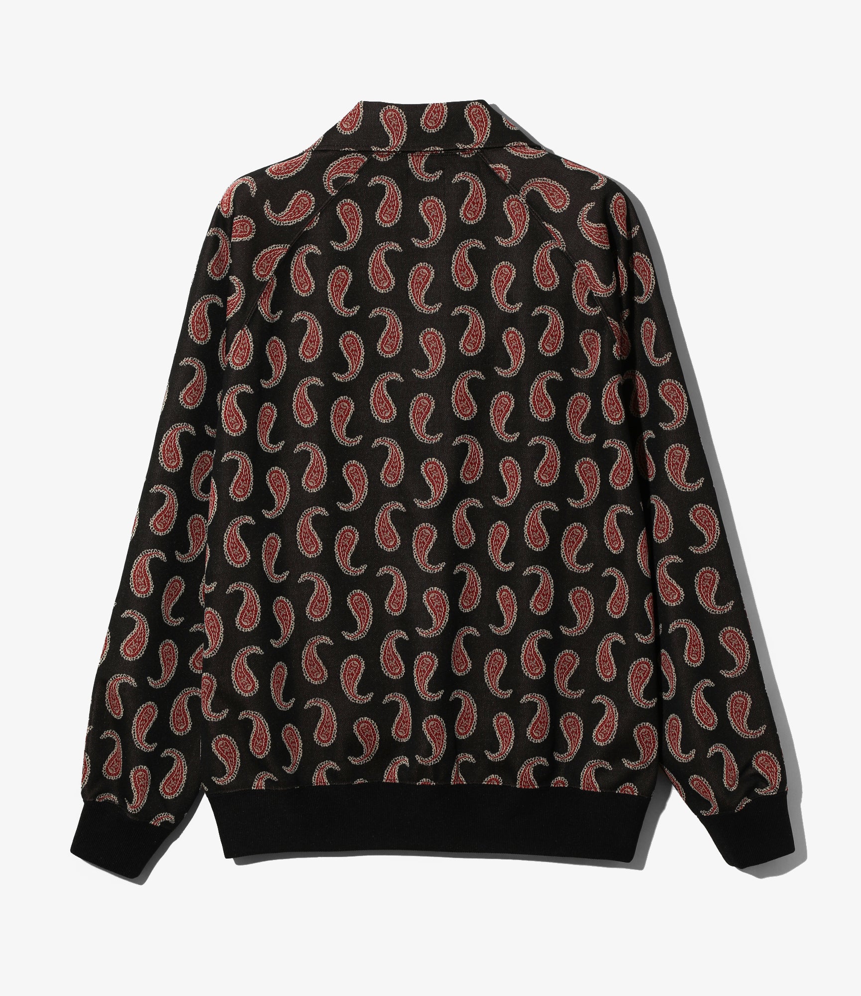 Track Jacket - Paisley - Poly Jacquard