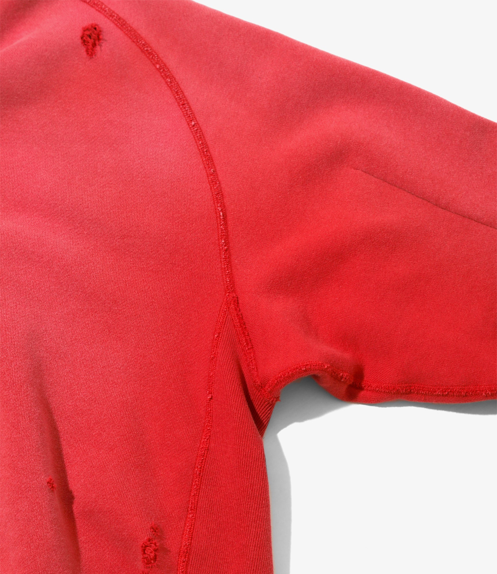 Darts Sweat Hoody - Red - French Terry