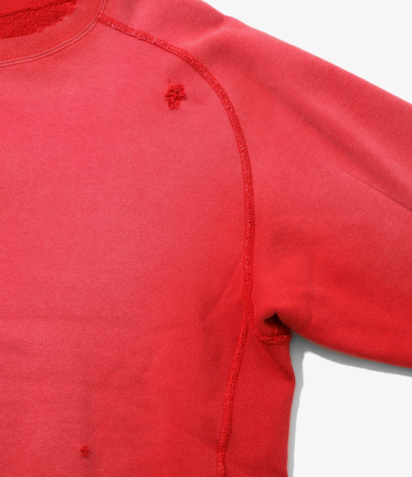 Darts Sweat Shirt - Red - French Terry