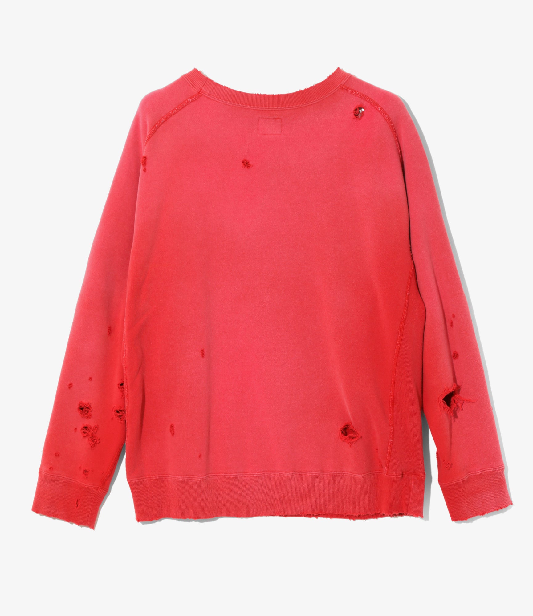 Darts Sweat Shirt - Red - French Terry