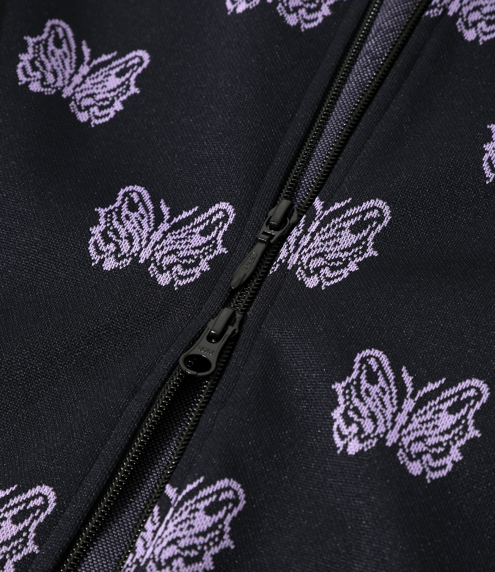 Needles x Kae Tanaka Track Jacket - Black - Poly Jacquard
