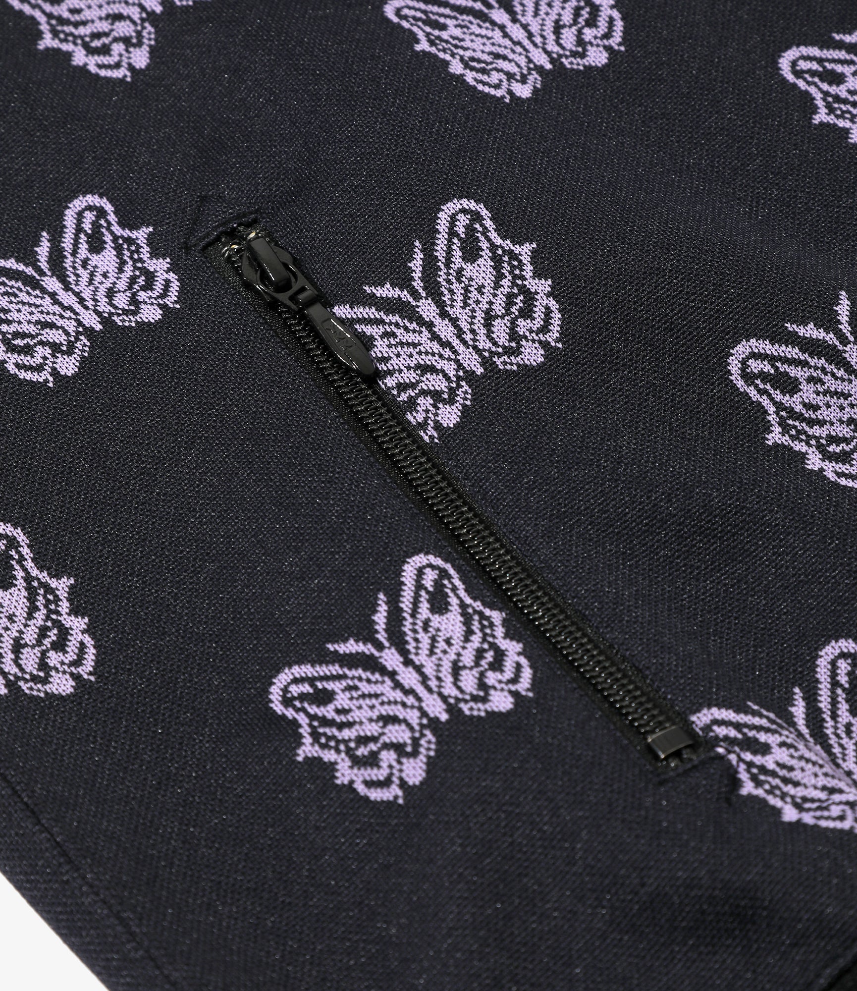 Needles x Kae Tanaka Track Jacket - Black - Poly Jacquard