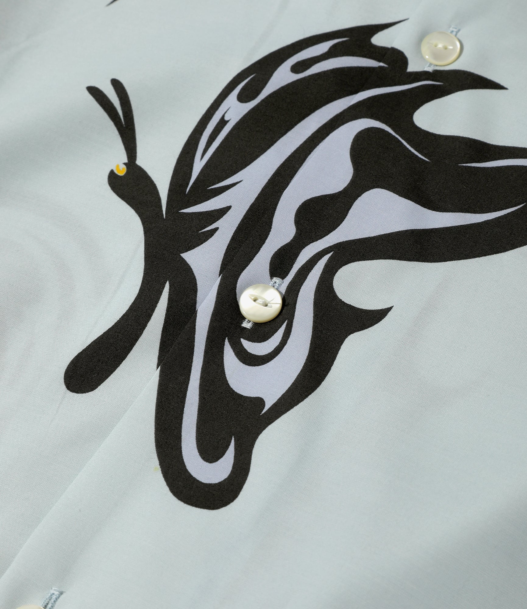 Needles x Kae Tanaka S/S One-Up Shirt - Lt. Blue - KT Papillon