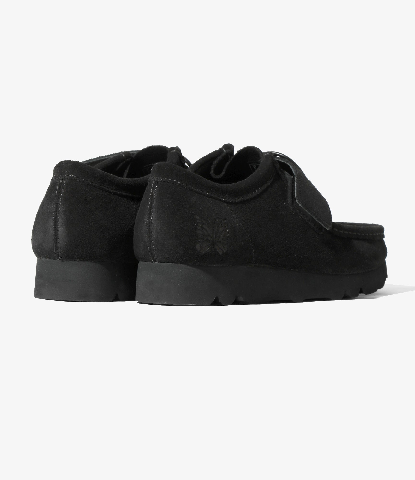 Needles x Clarks - Wallabee Strap Low - Black