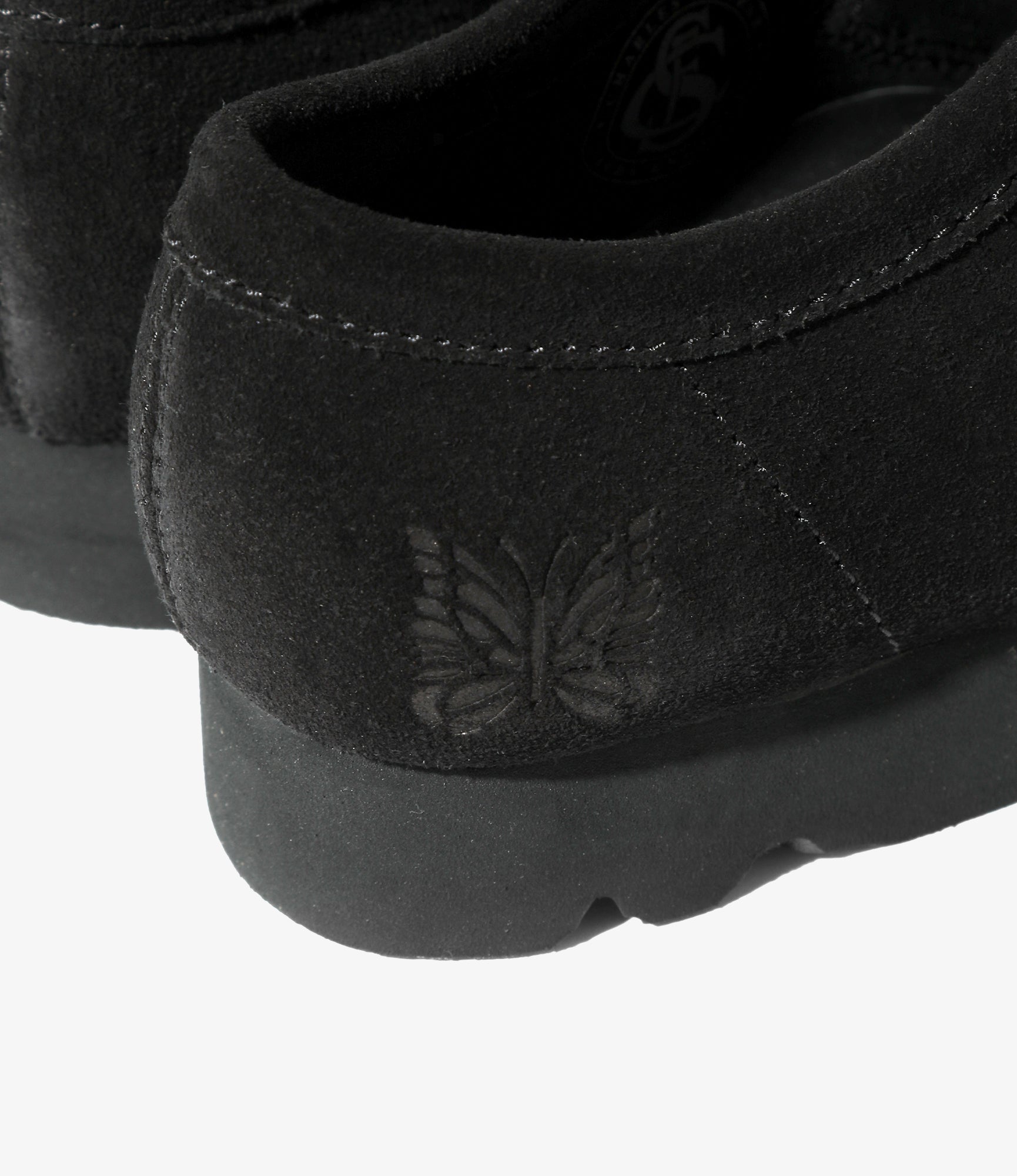 Needles x Clarks - Wallabee Strap Low - Black