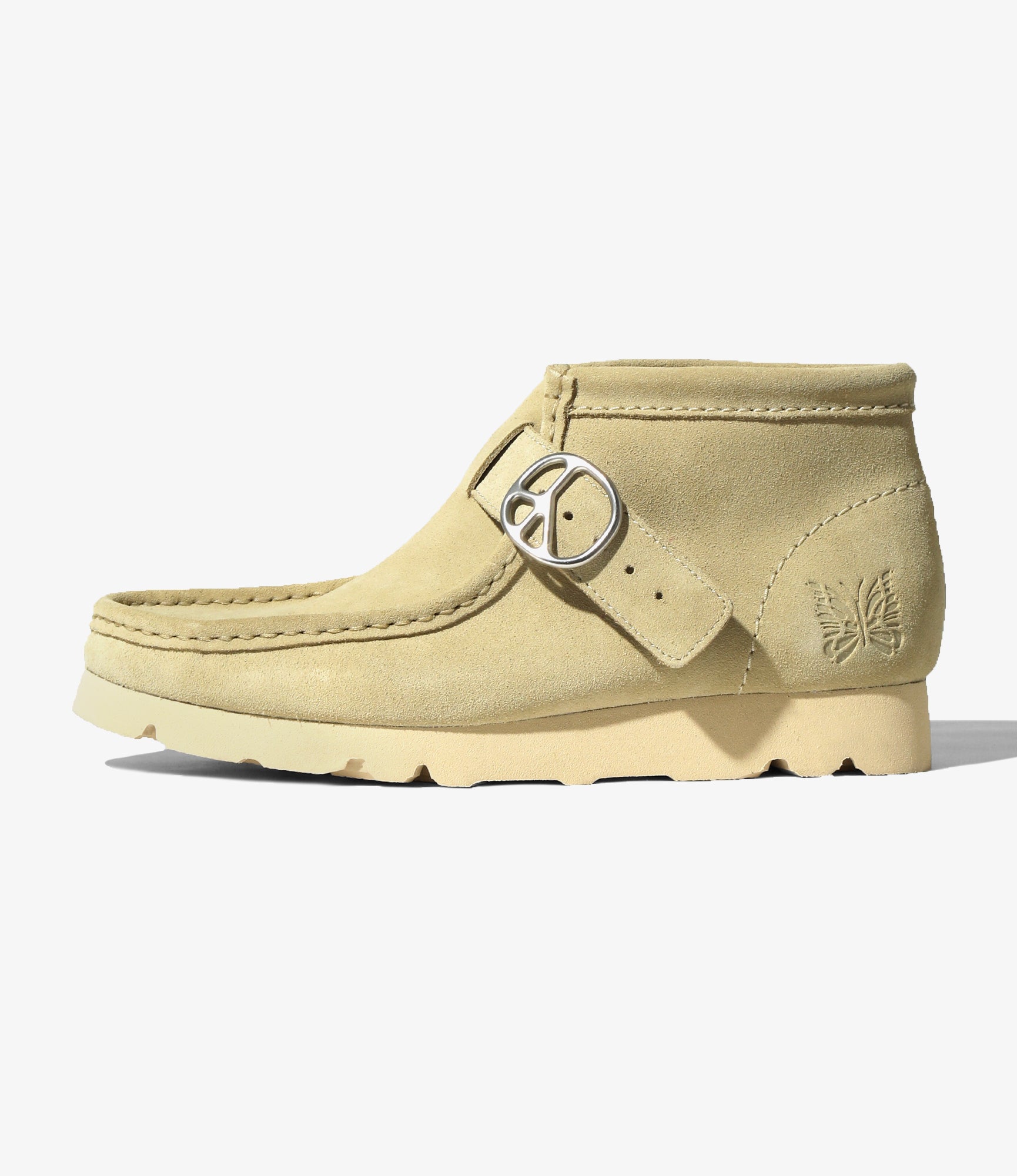 Needles x Clarks - Wallabee Strap Boots - Maple