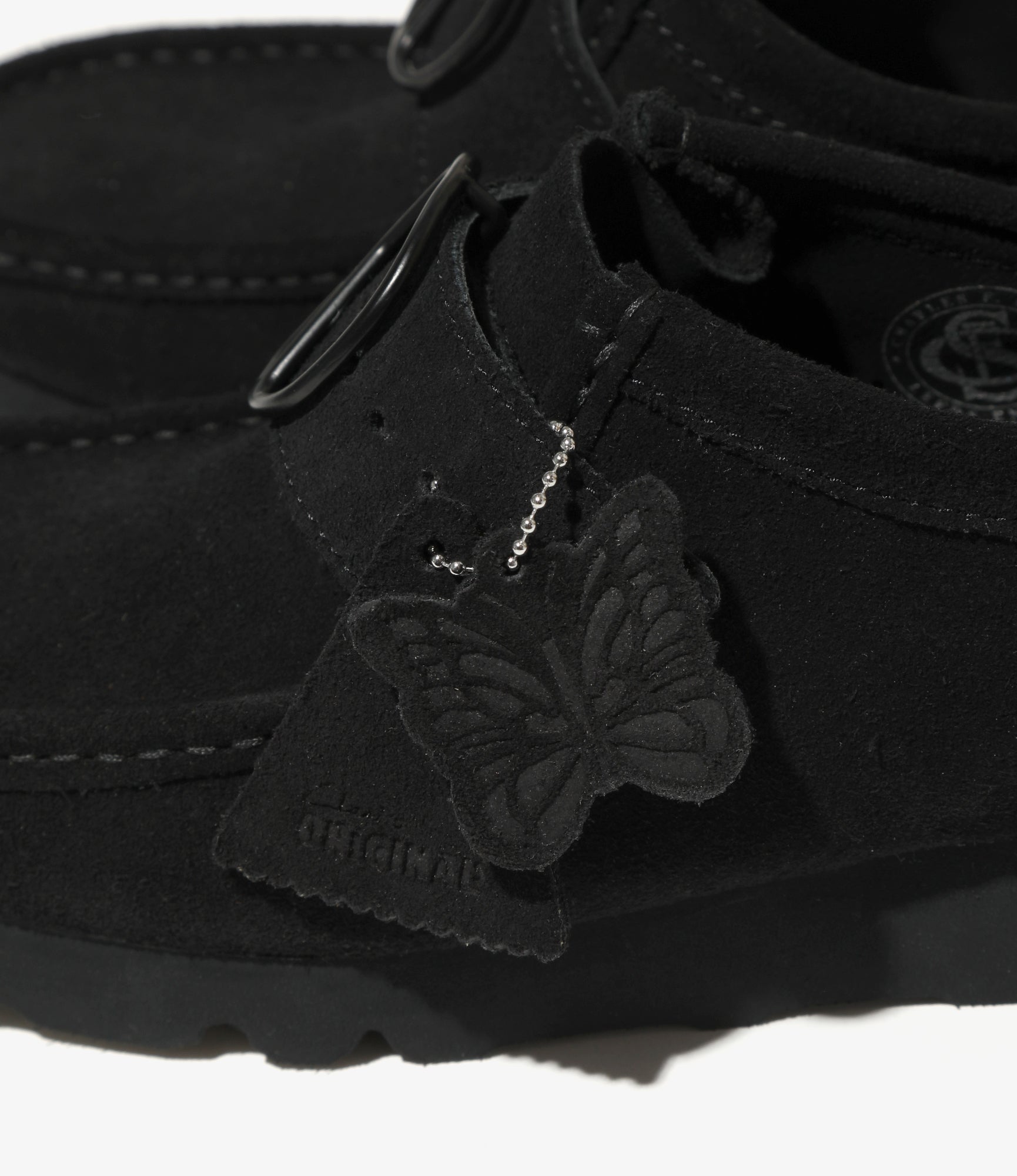 Needles x Clarks - Wallabee Strap Boots - Black