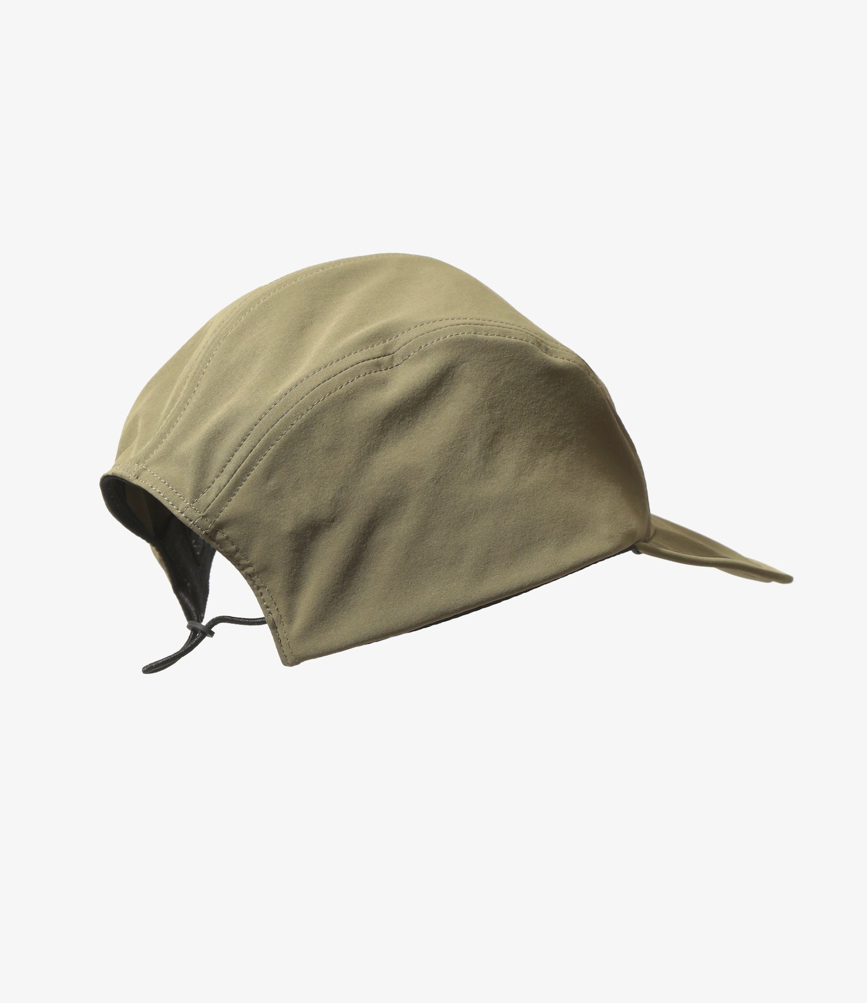Cycle Cap - Olive - Poly Taffeta