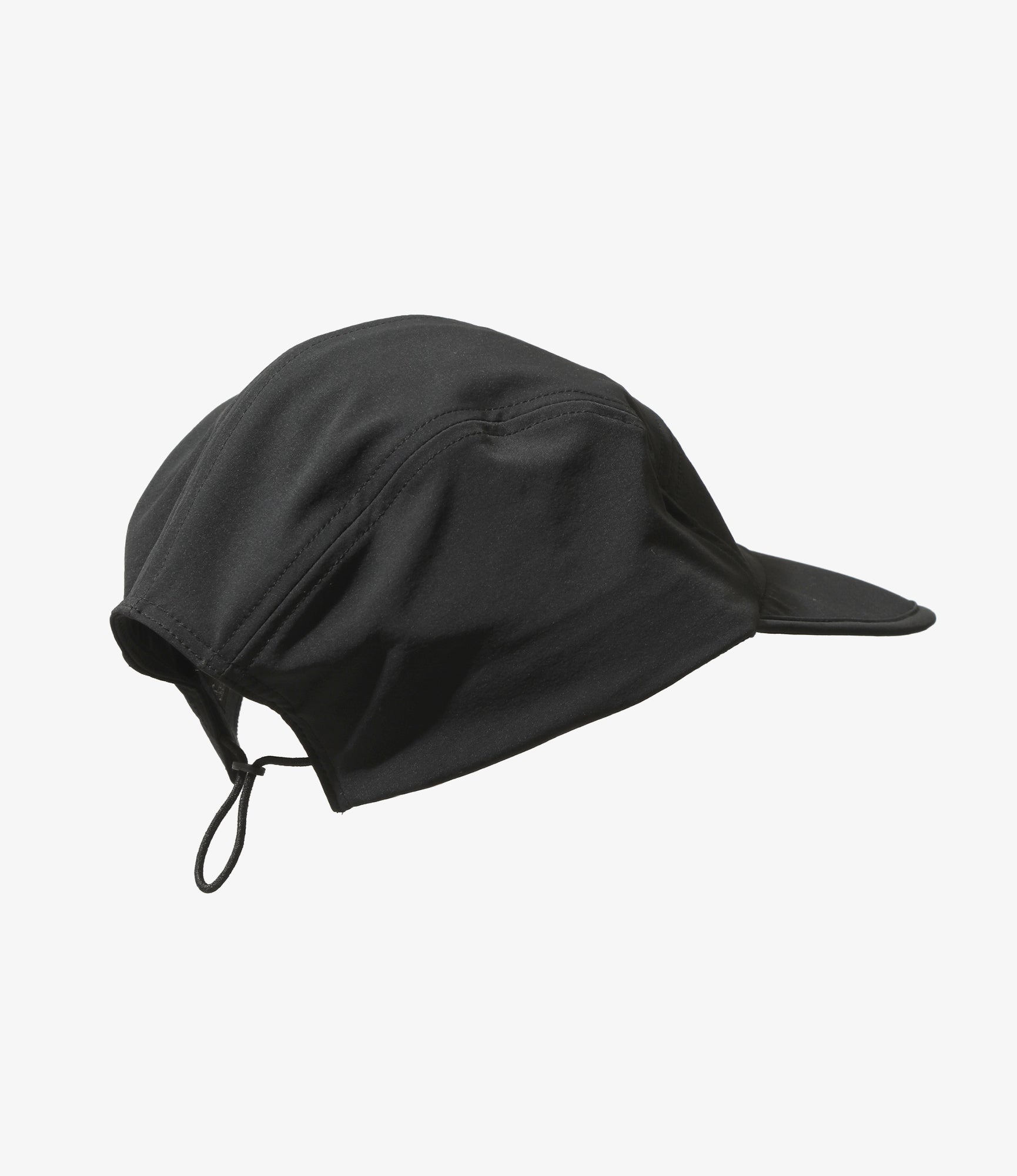 Cycle Cap - Black - Poly Taffeta