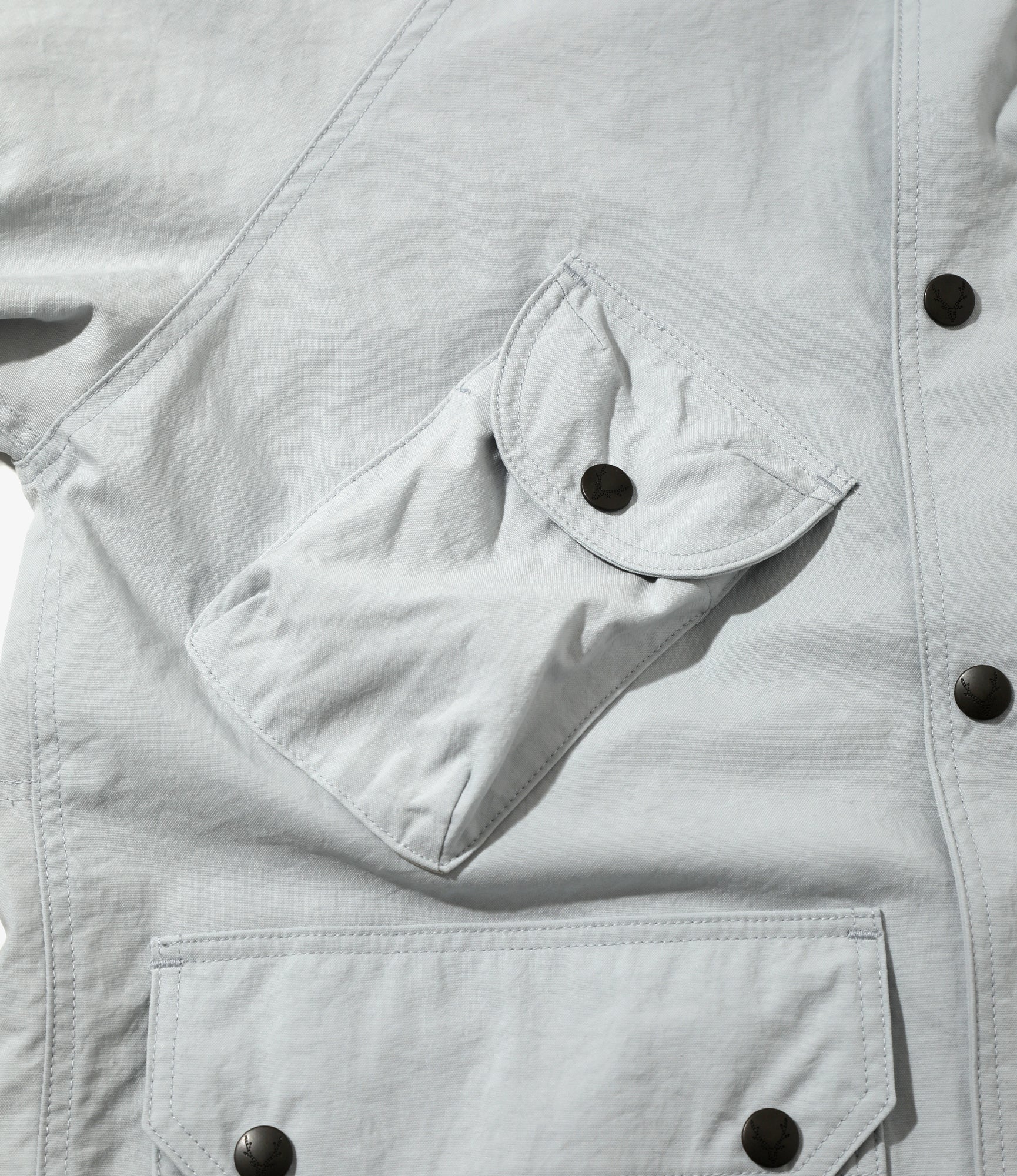 Carmel Jacket - Sax - Nylon Oxford