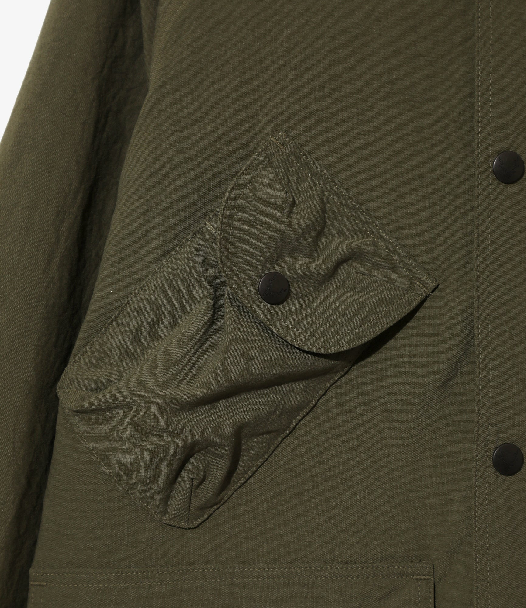 Carmel Jacket - Olive - Nylon Oxford