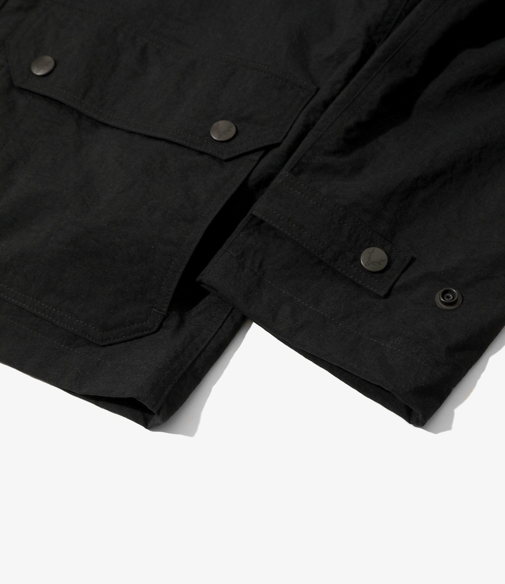 Carmel Jacket - Black - Nylon Oxford