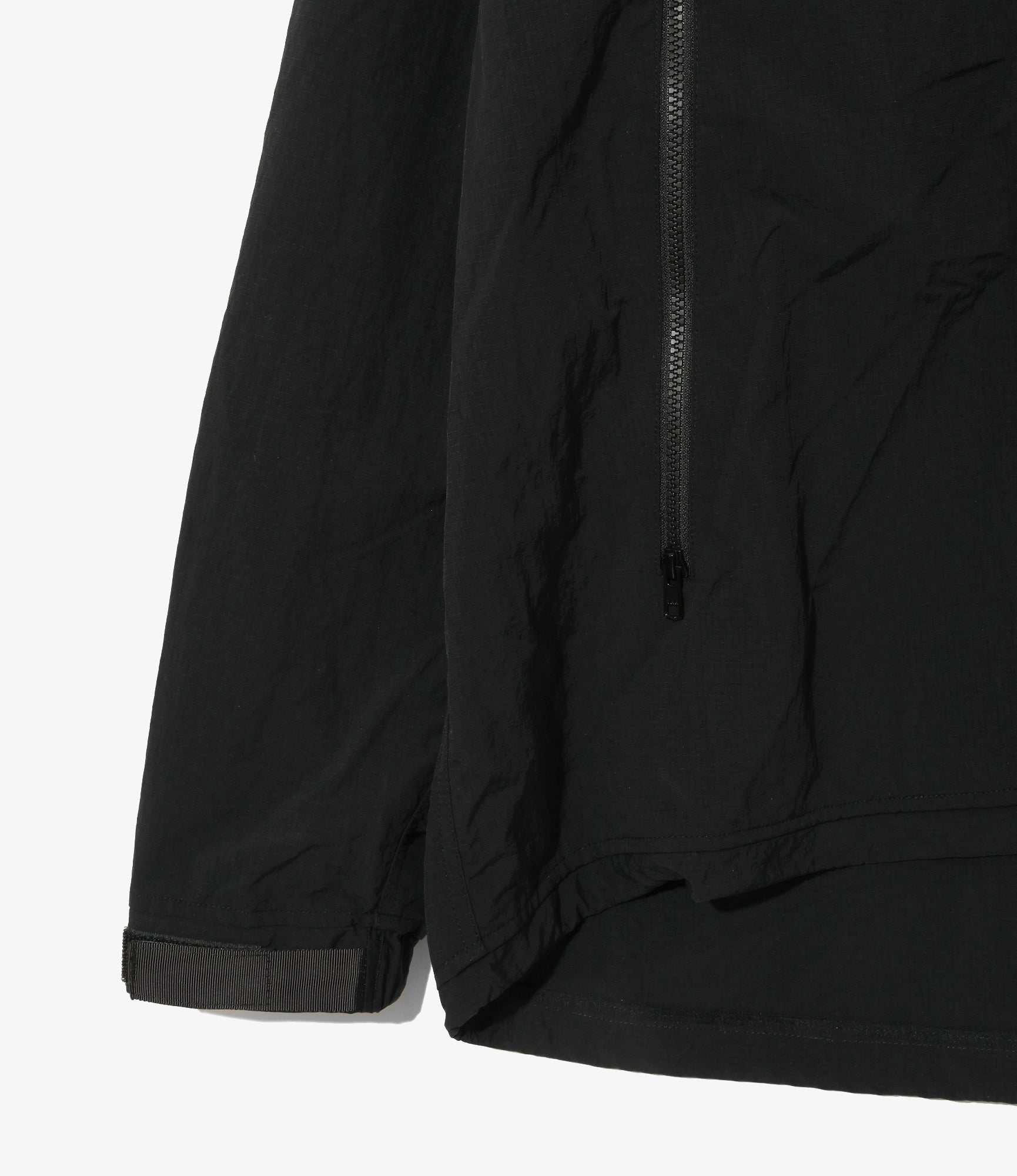 Weather Effect Jacket - Black - Nylon Taffeta