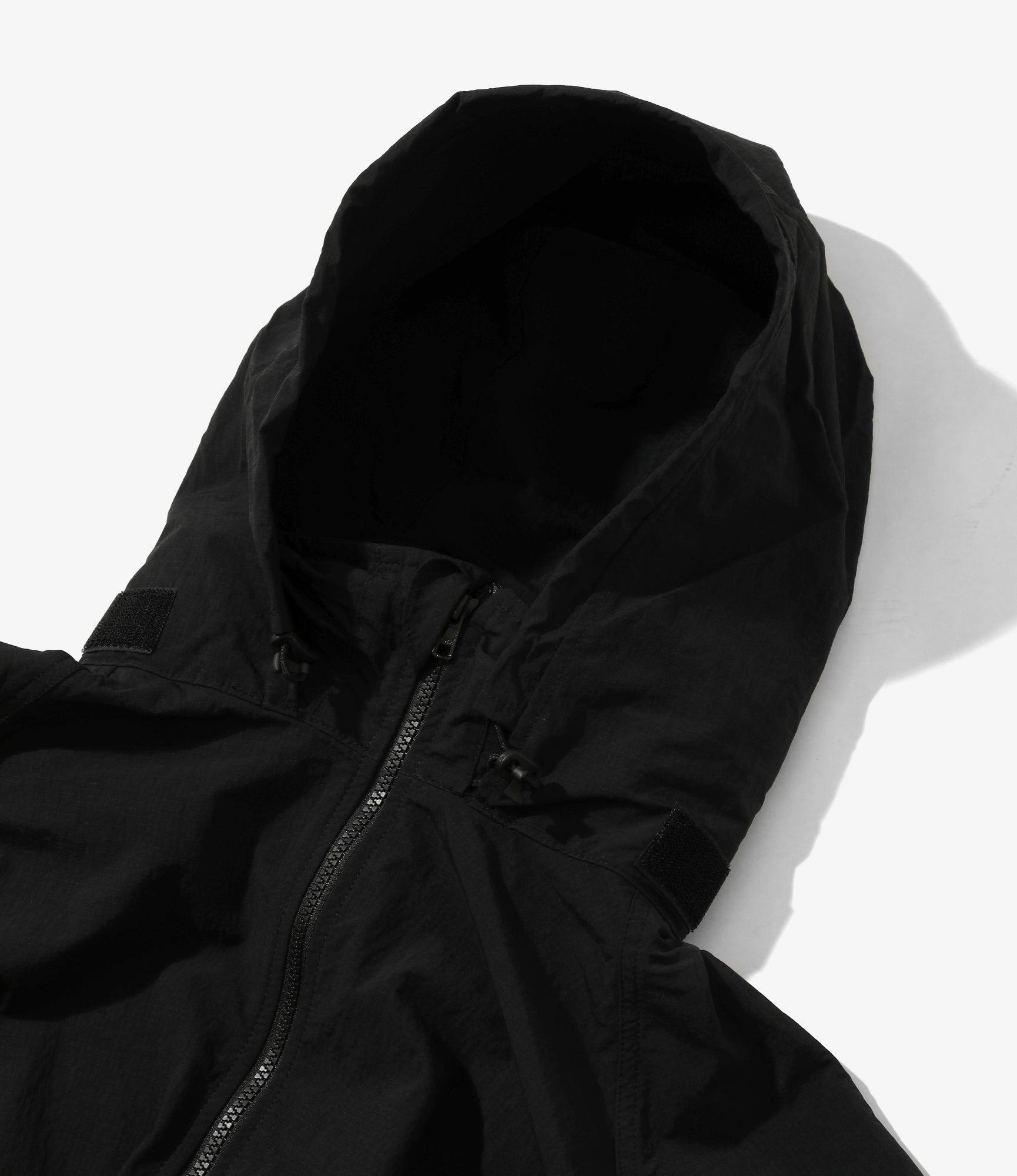 Weather Effect Jacket - Black - Nylon Taffeta