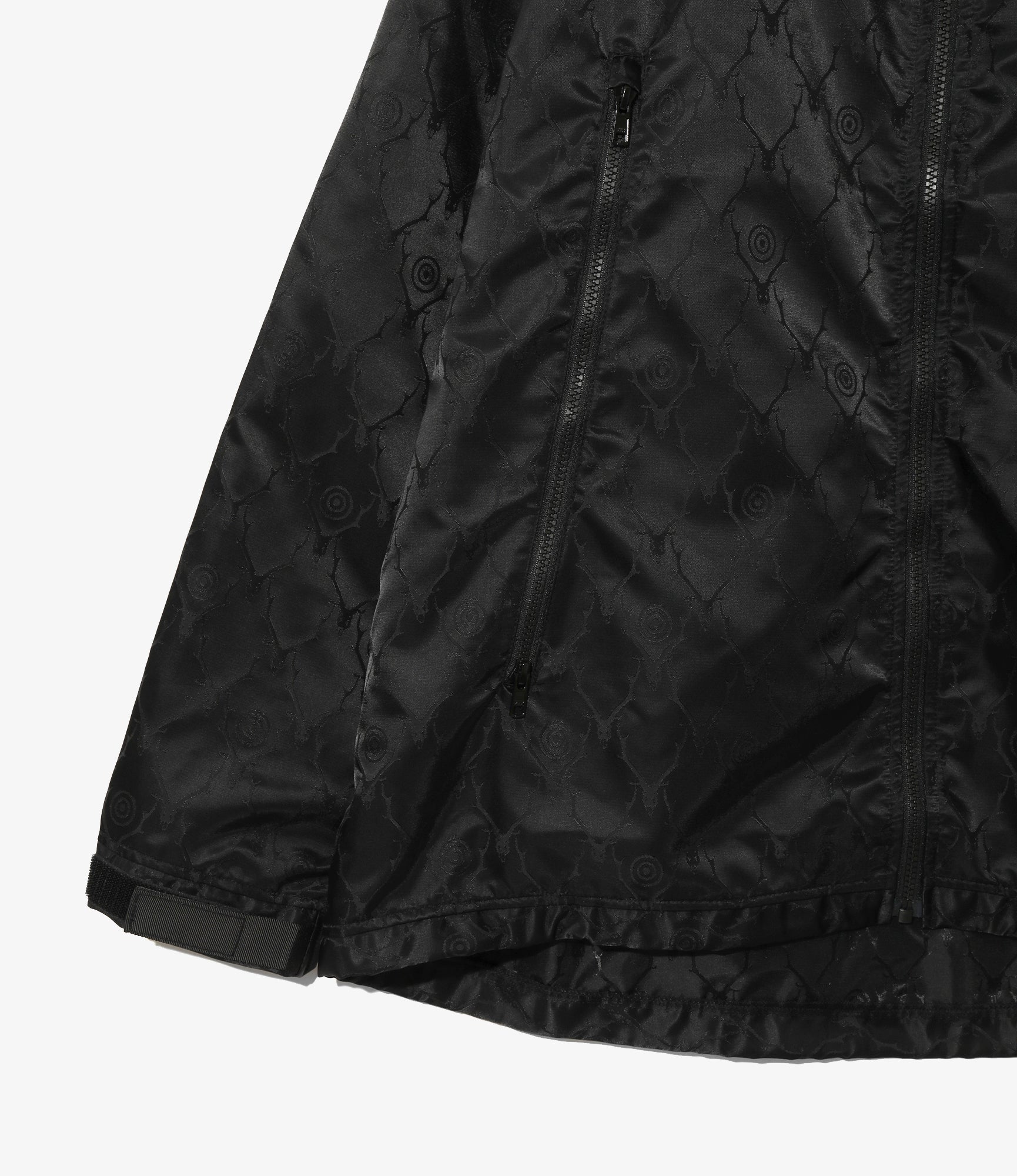 Weather Effect Jacket - Black - Jacquard Sateen / Skull&Target