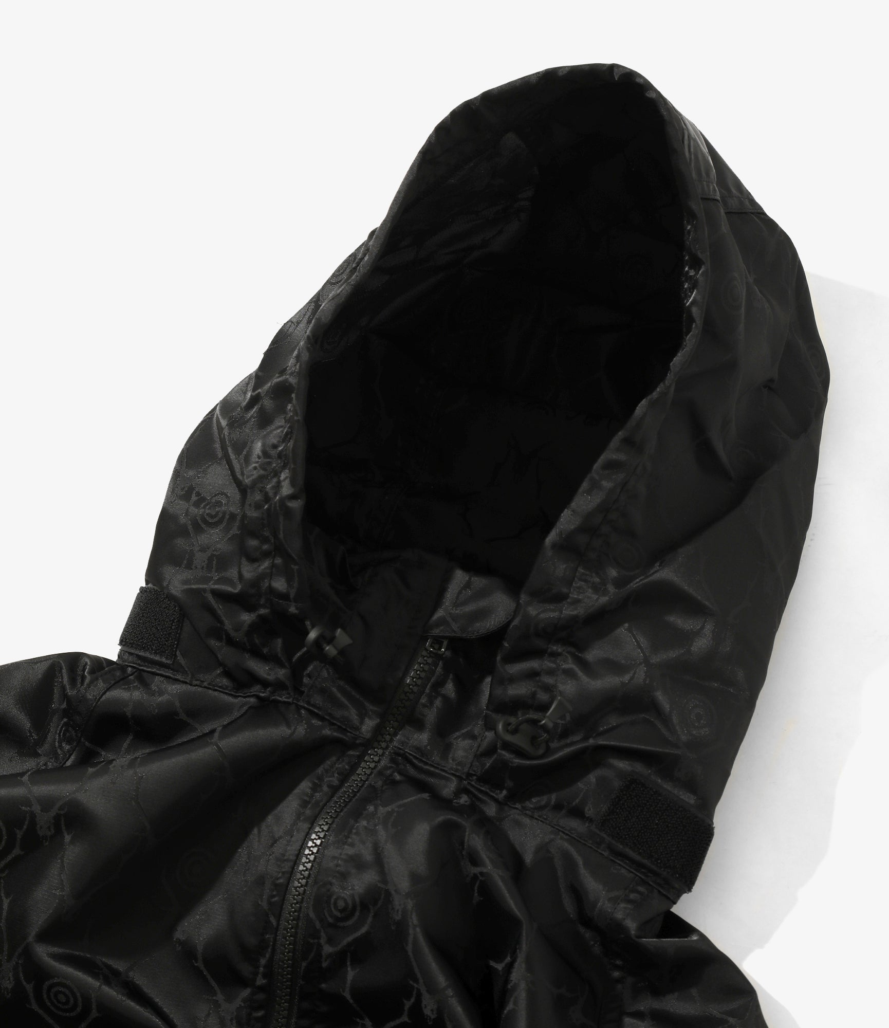 Weather Effect Jacket - Black - Jacquard Sateen / Skull&Target
