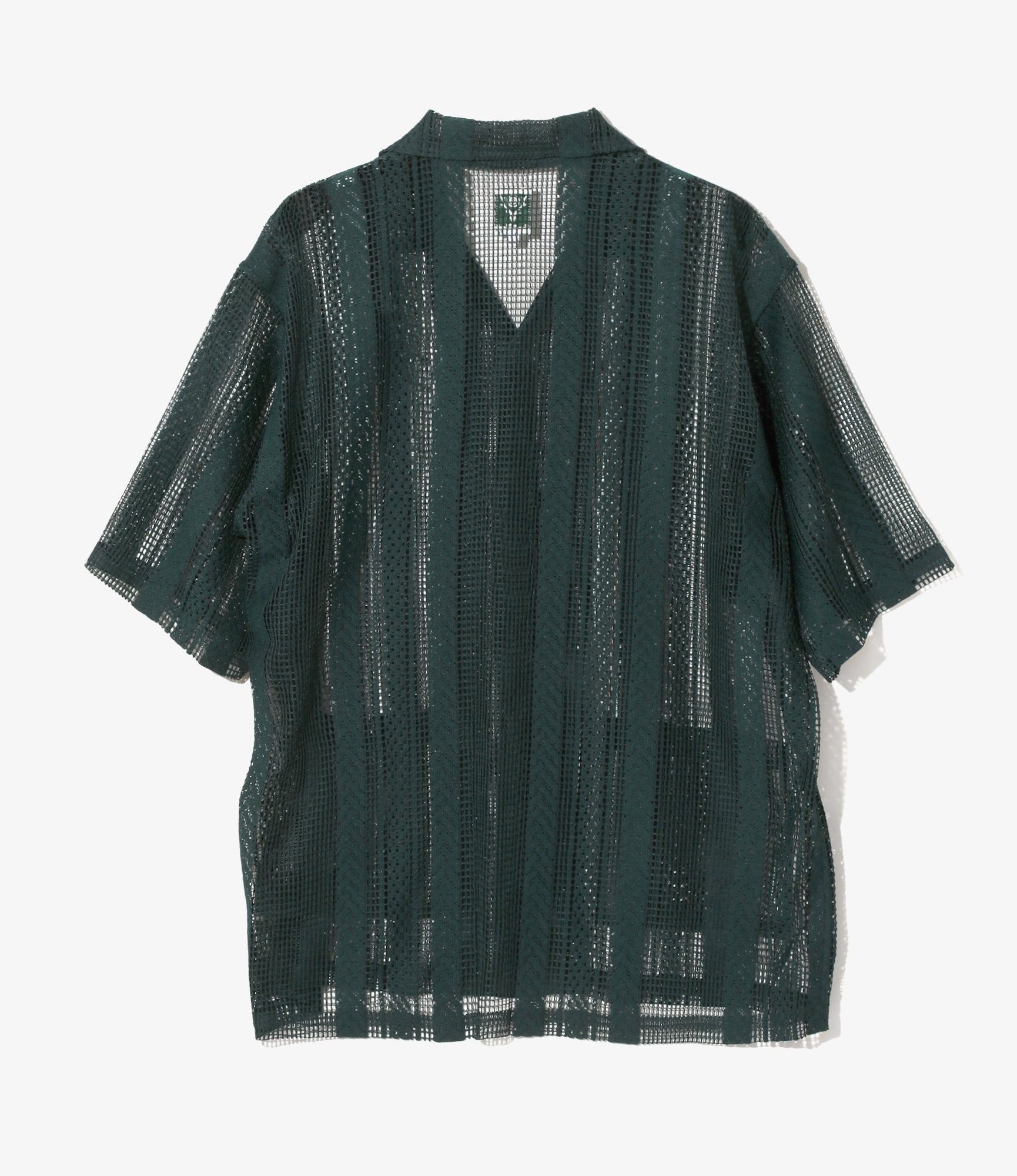 Cabana Shirt - Green - Poly Lace
