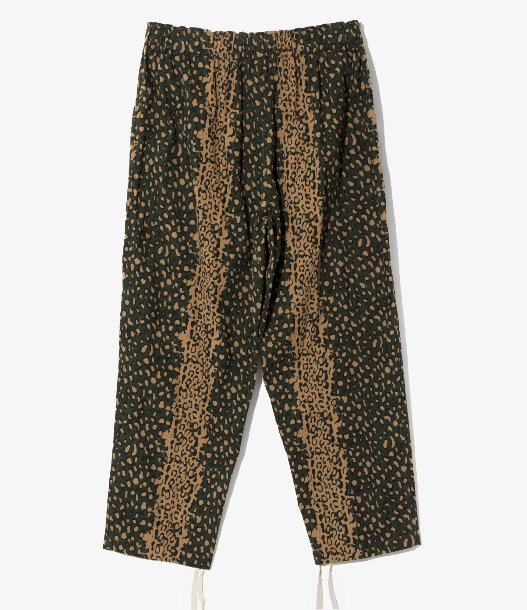 Army String Pant - Leopard - Cotton Flannel Printed